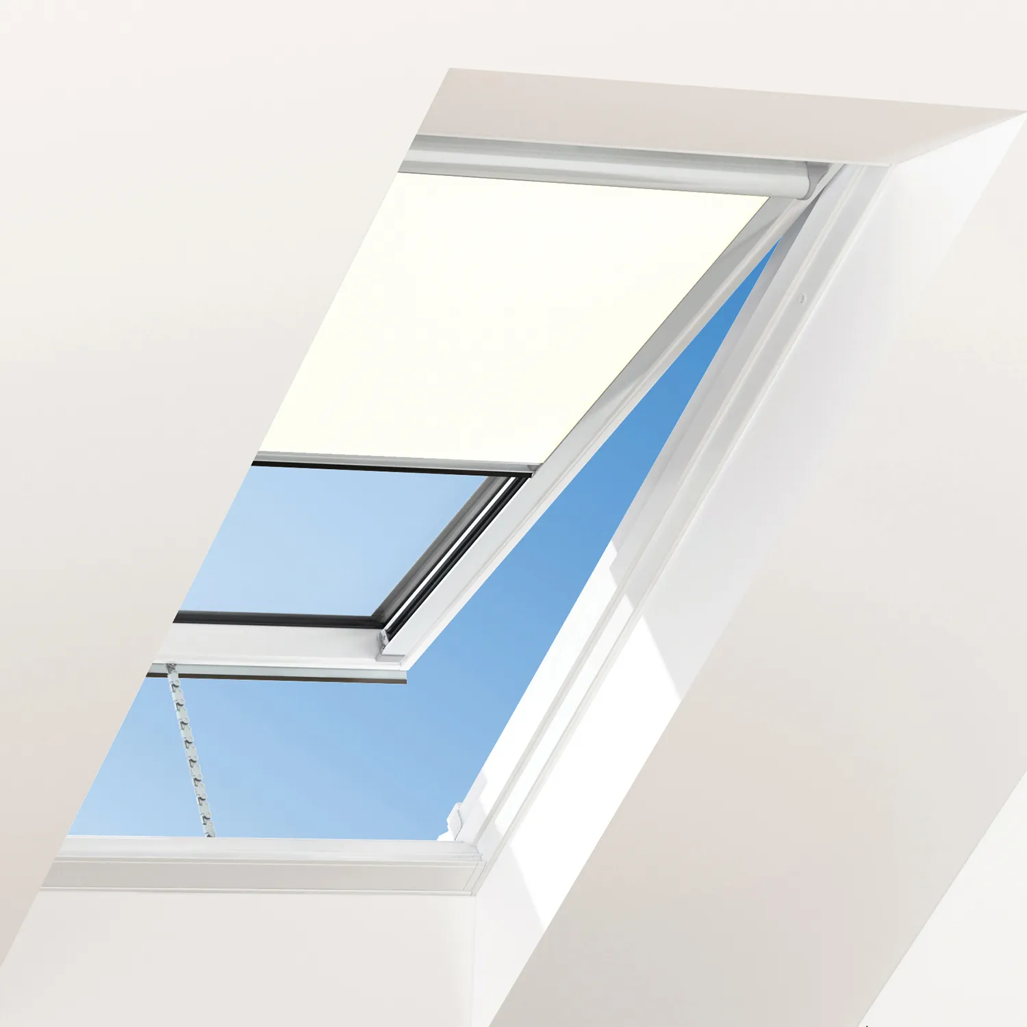 Keylite Solar Blind to Suit Openable Skylight White
