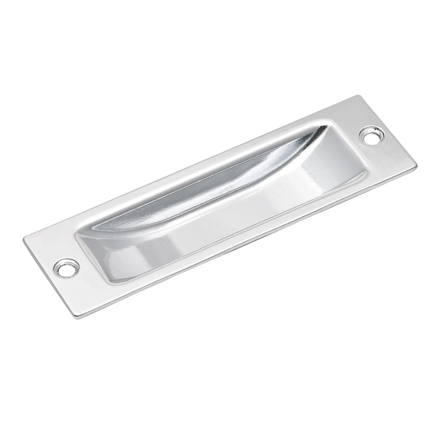 Prestige Rectangular Flush Pull Polished Chrome