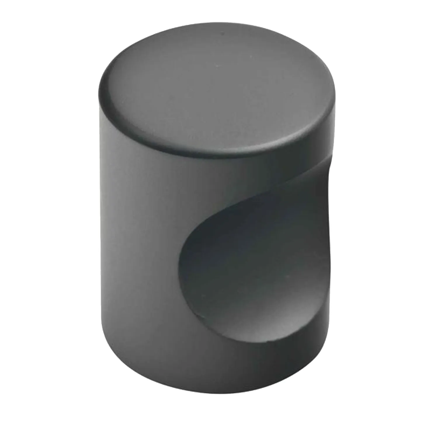 Prestige Finger Post Cabinet Door Knob Matt Black