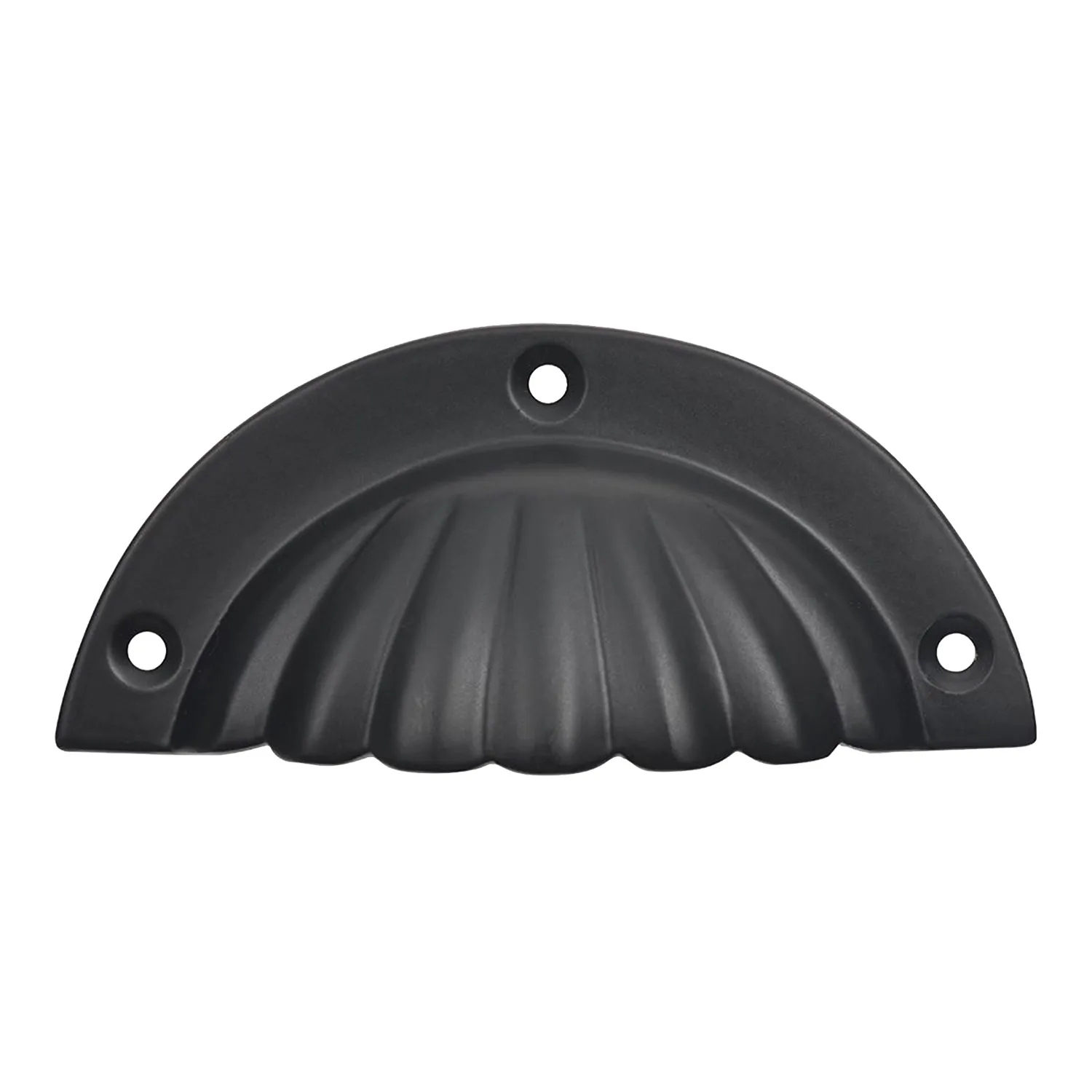 Prestige Shell Pull Knob Matt Black