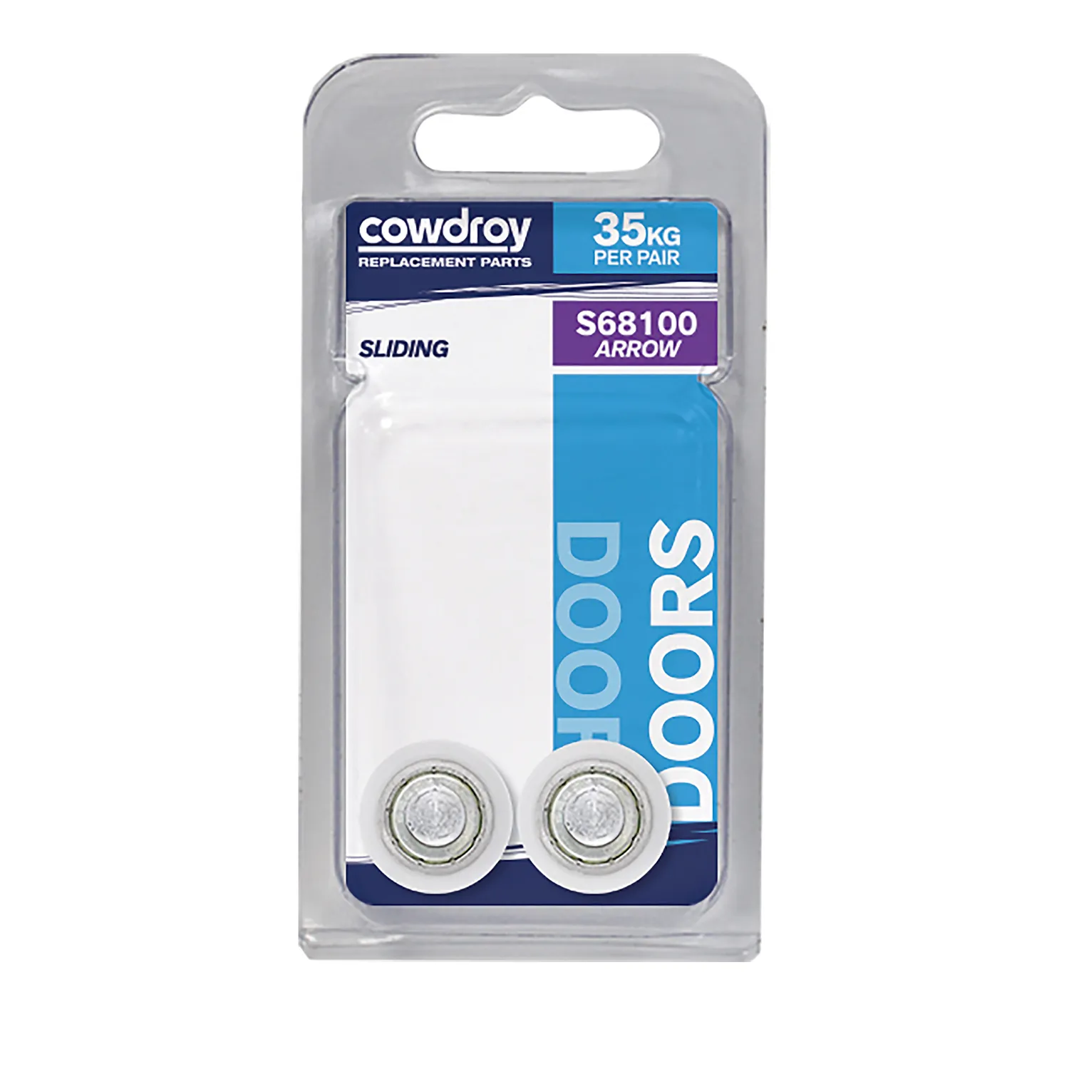 Cowdroy S681 Arrow Wheel, Axle & Nut