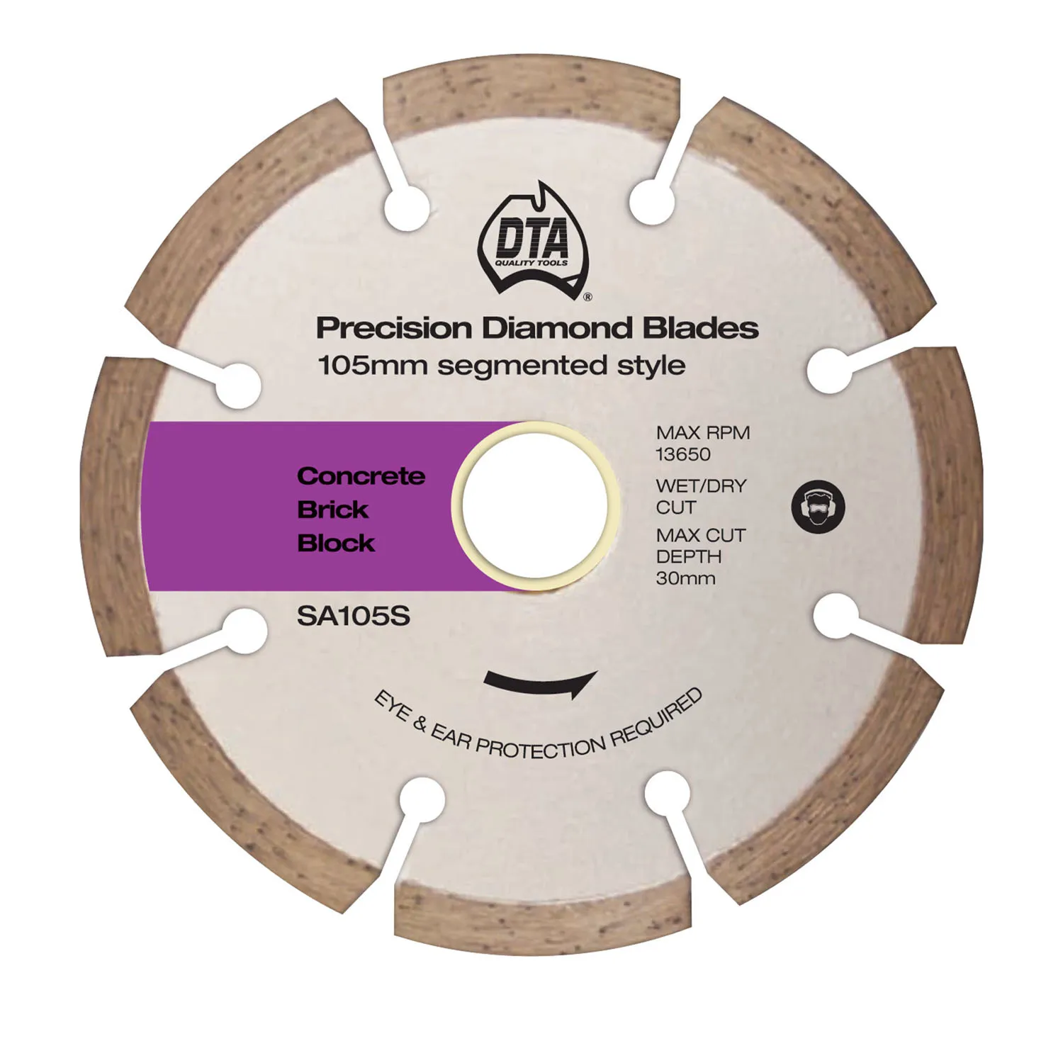 DTA Segmented Diamond Blade