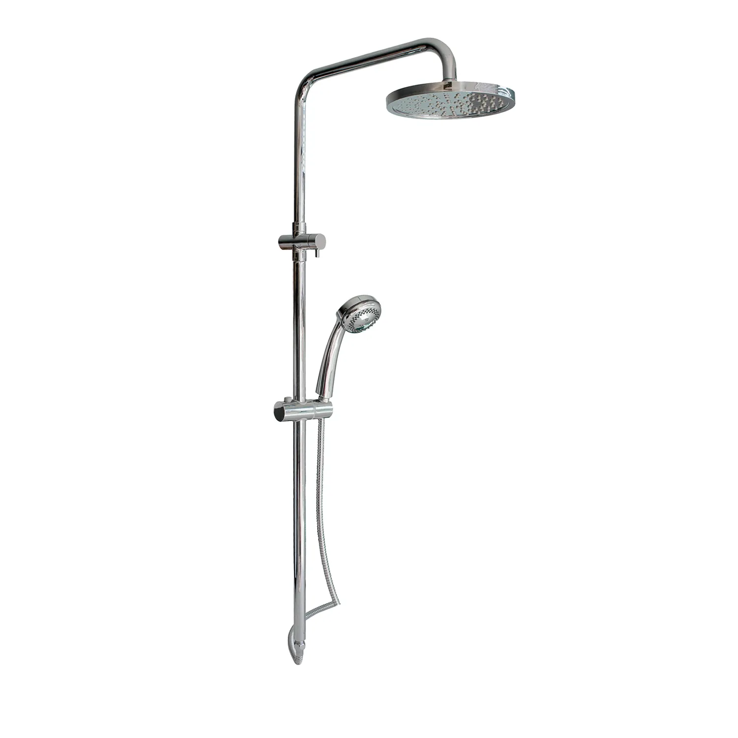 SBDR71FC1B_01_01_9c0a15ef3078fdd66fdd3cfcc0f24dddb33a3b5c_SBDR71FC1B_0 Interbath® Rio® Adjustable 2-in-1 Shower Pole Chrome Plated Brass