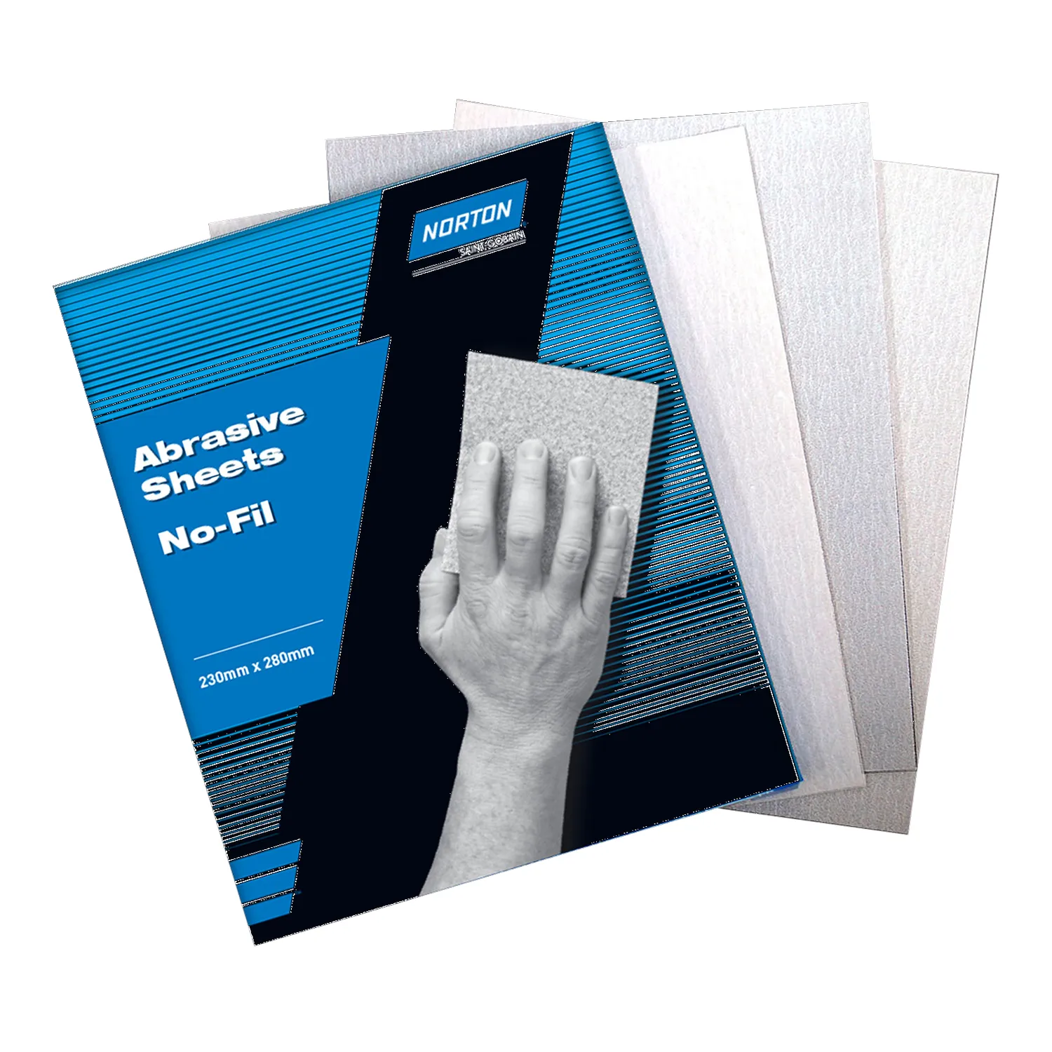 Norton® No-Fil Sandpaper Sheets