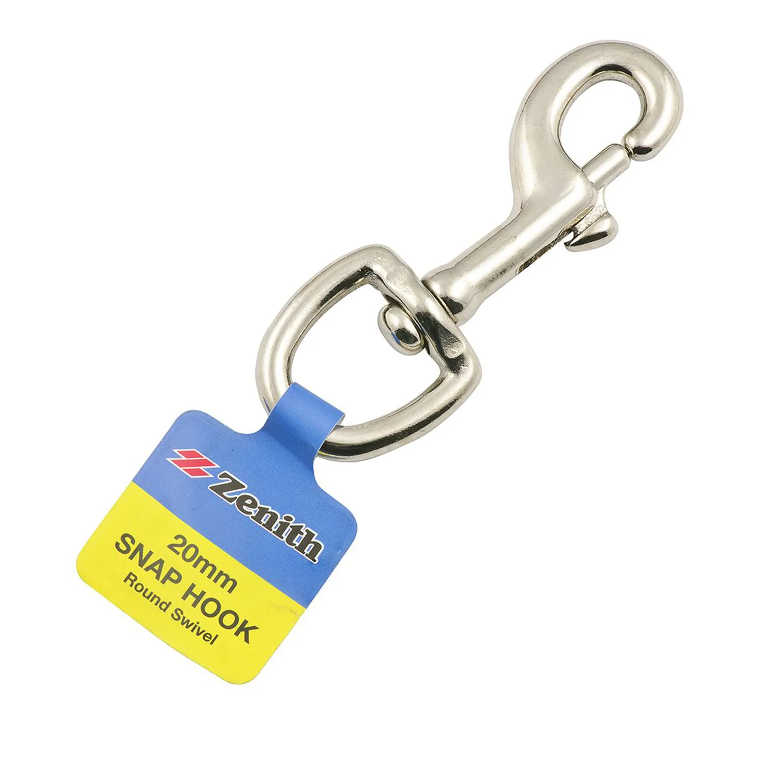Zenith® Round Swivel Snap Hook Nickel Plated