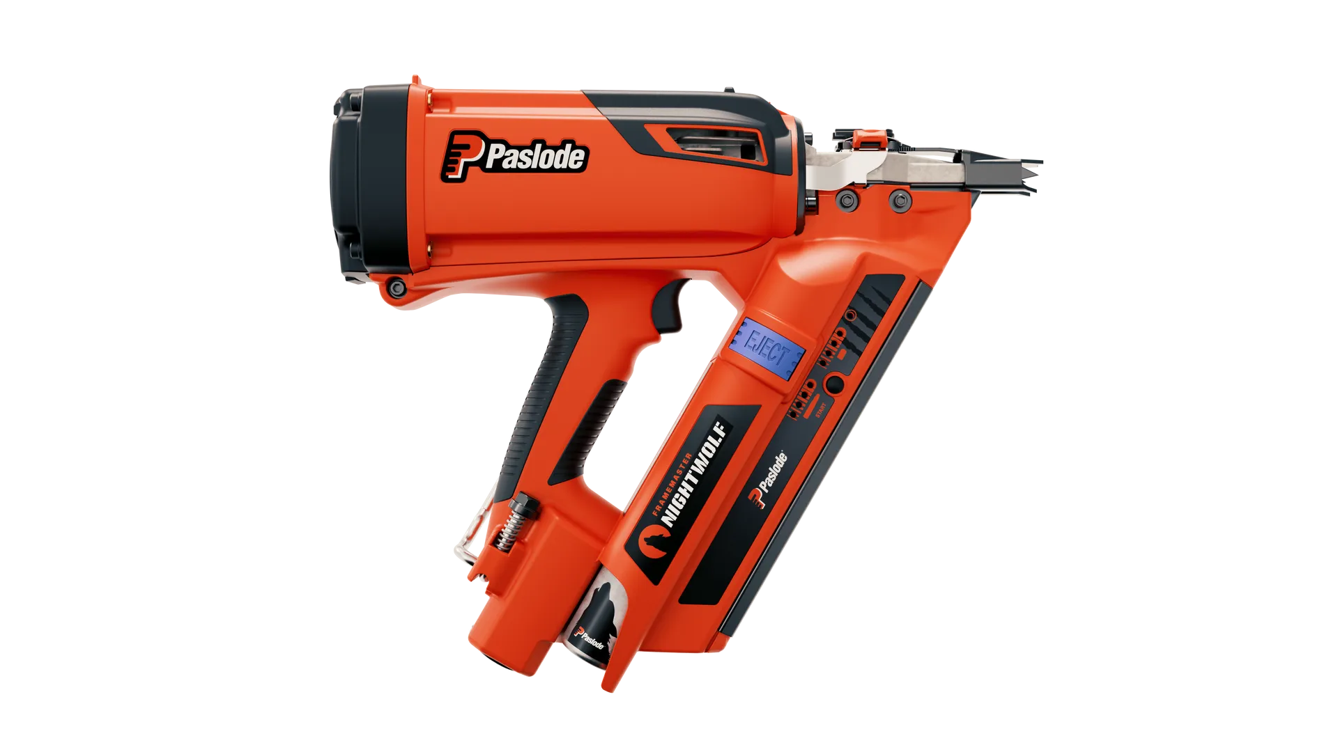 Paslode® Nightwolf Framemaster Framing Nailer & TrimMaster Angled Bradder