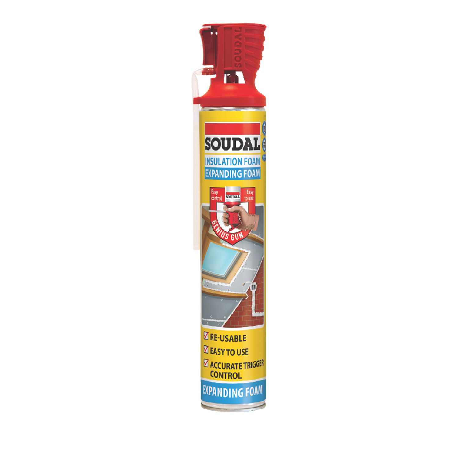 Soudal Flexible Insulation Expanding Foam Blue | Bowens