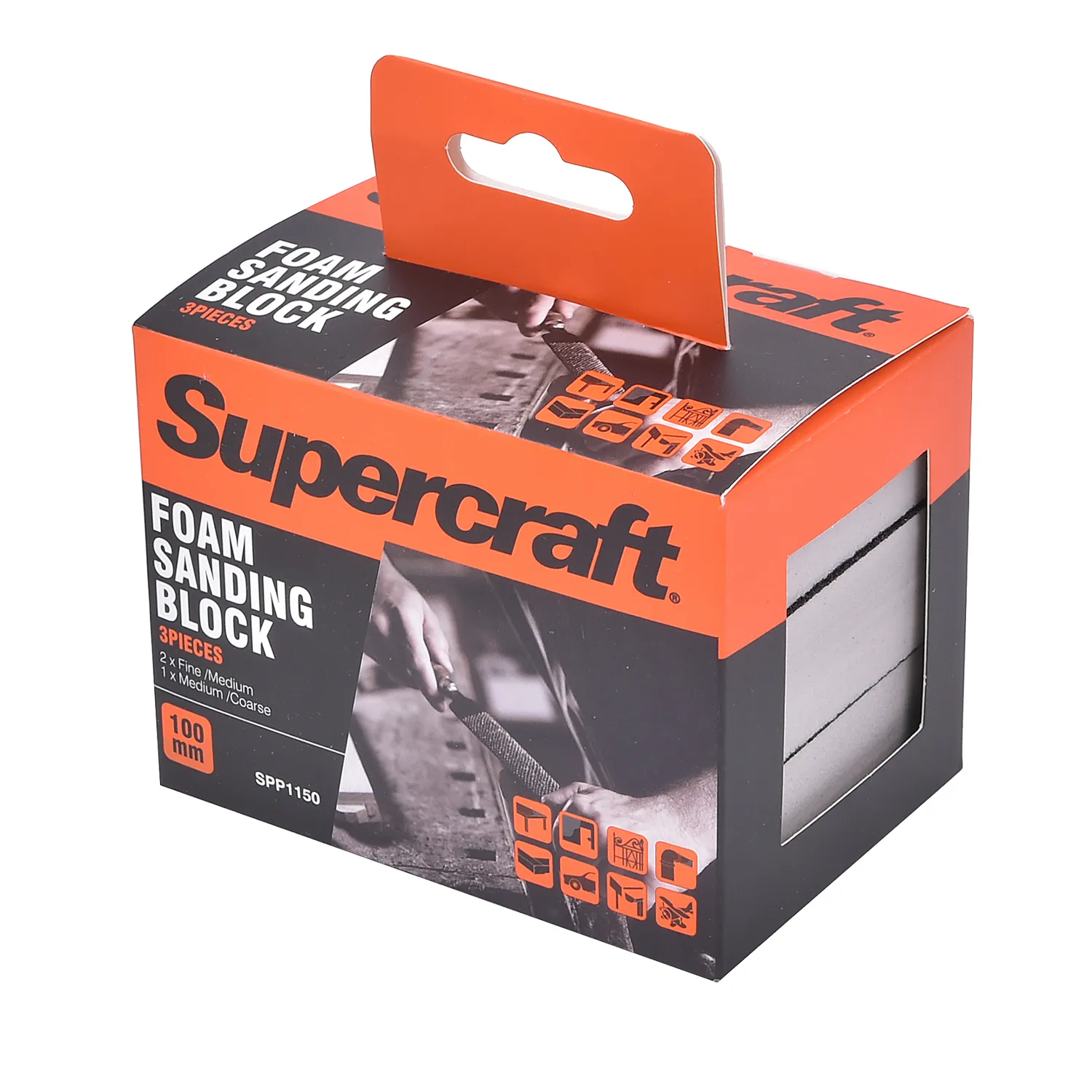 Supercraft® Foam Sanding Block