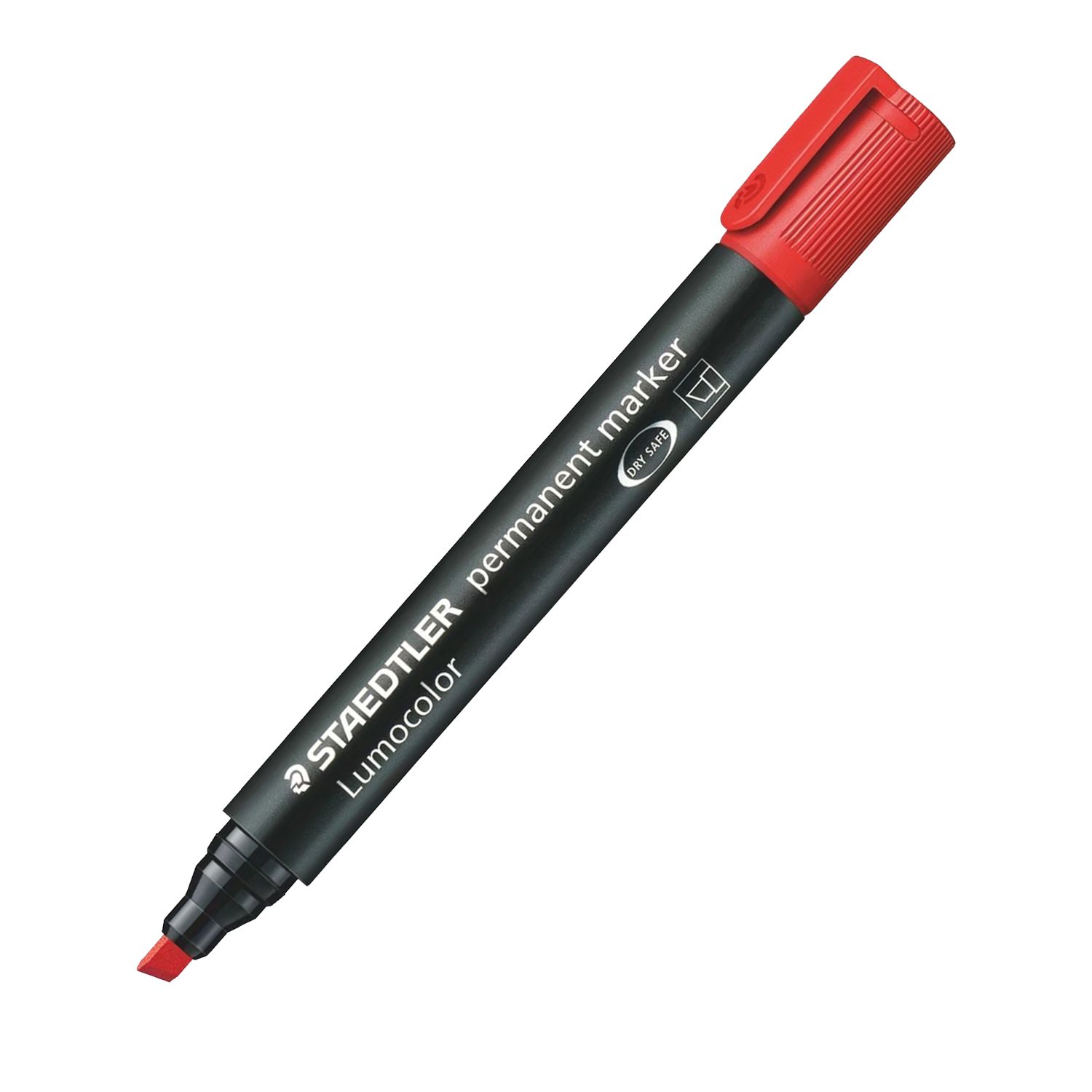 Staedtler Chisel Point Marker Red | Bowens