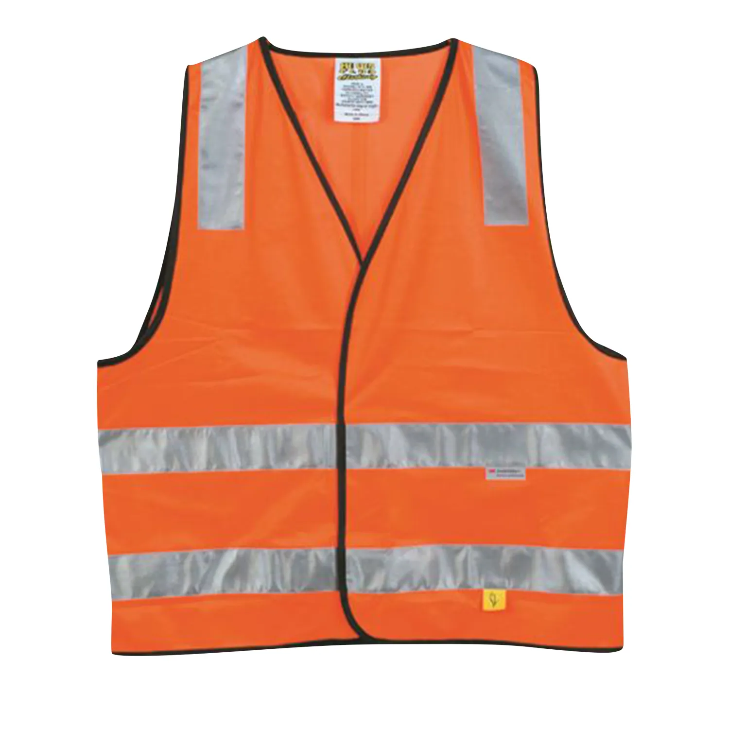 Maxisafe® Hi-Vis Orange Safety Vest for Day & Night Use