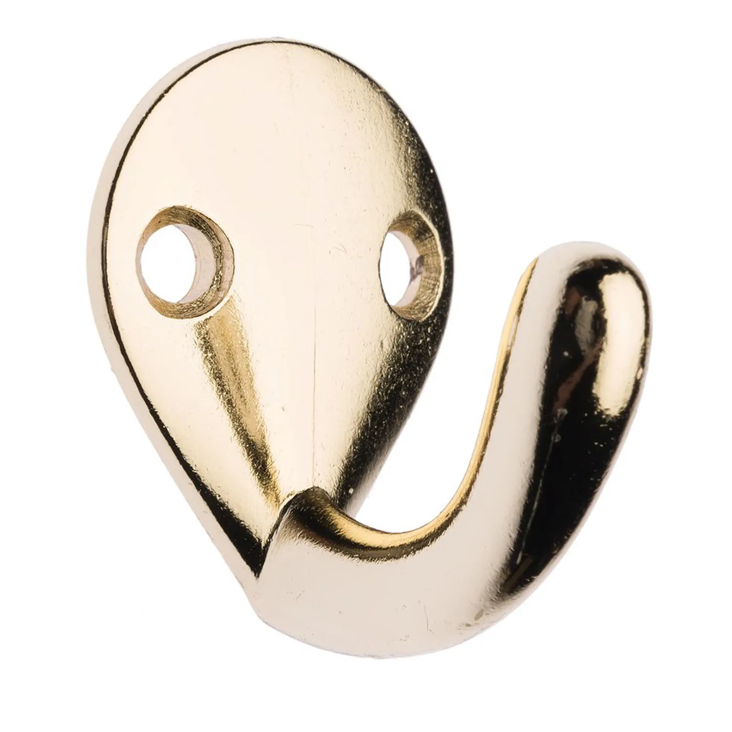 Zenith® Robe Hook Polished Brass
