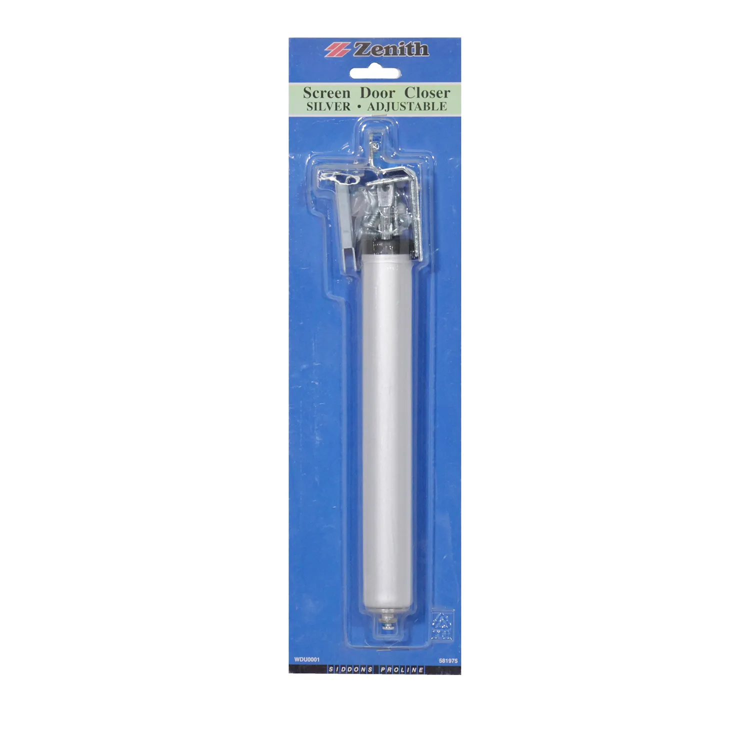 Zenith® Screen Door Closer Silver