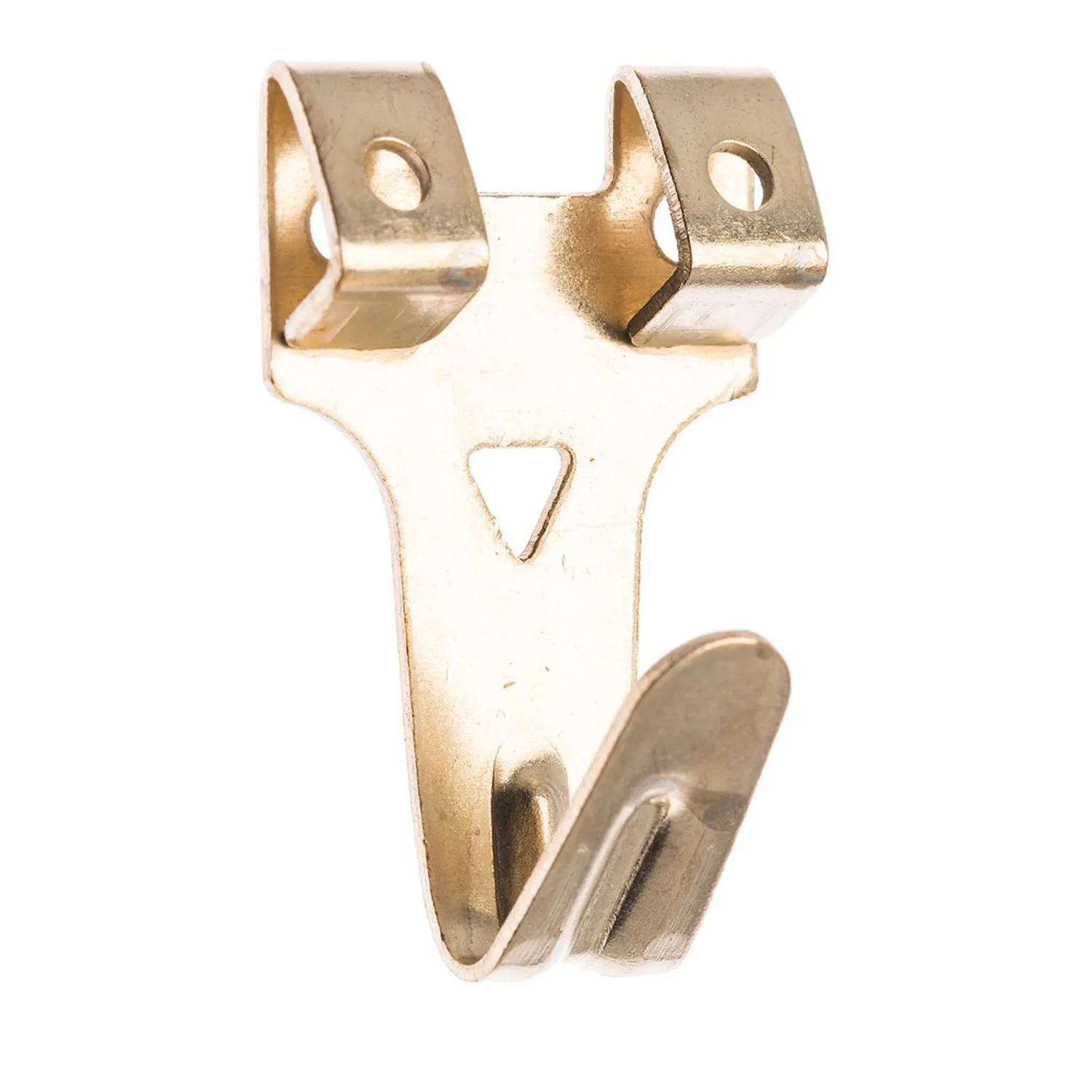 Zenith® Twin Pin Type Picture Hook Brass Plated