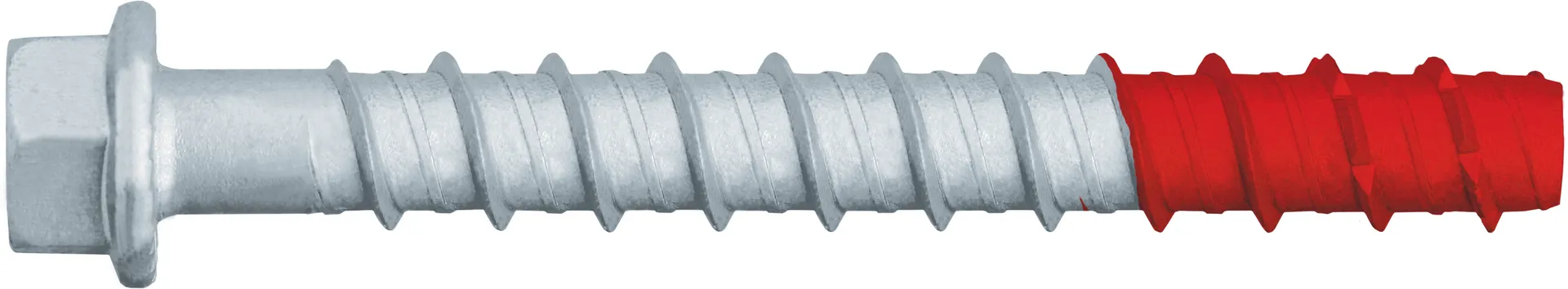 ICCONS® Thunderbolt® PRO Anchor Hex Head Galvanised/ Red Tip