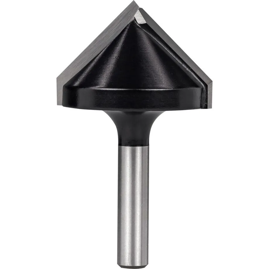 Carbitool 90 Degrees V Groove Router Bit 2 Flute