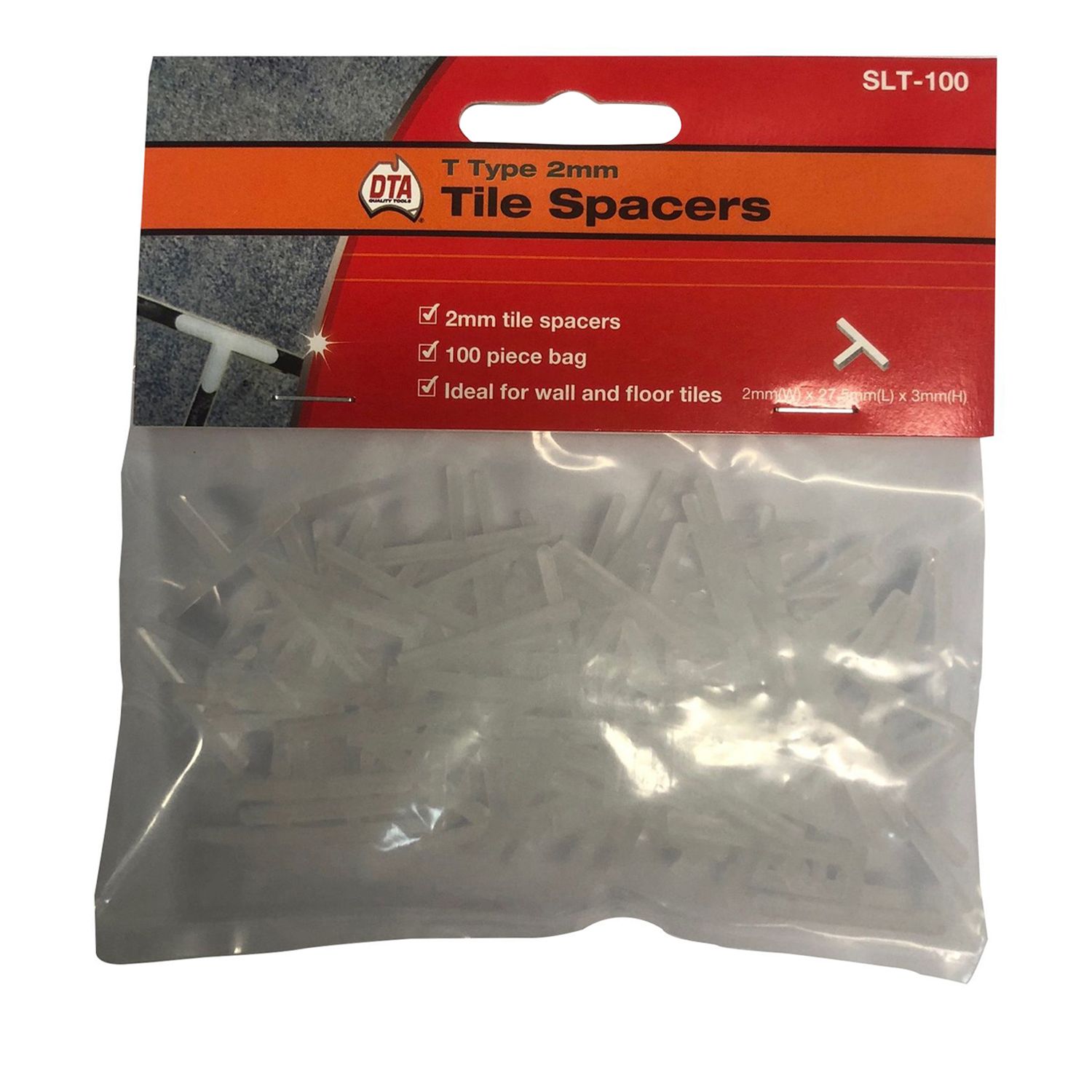 T shaped deals tile spacers 2mm