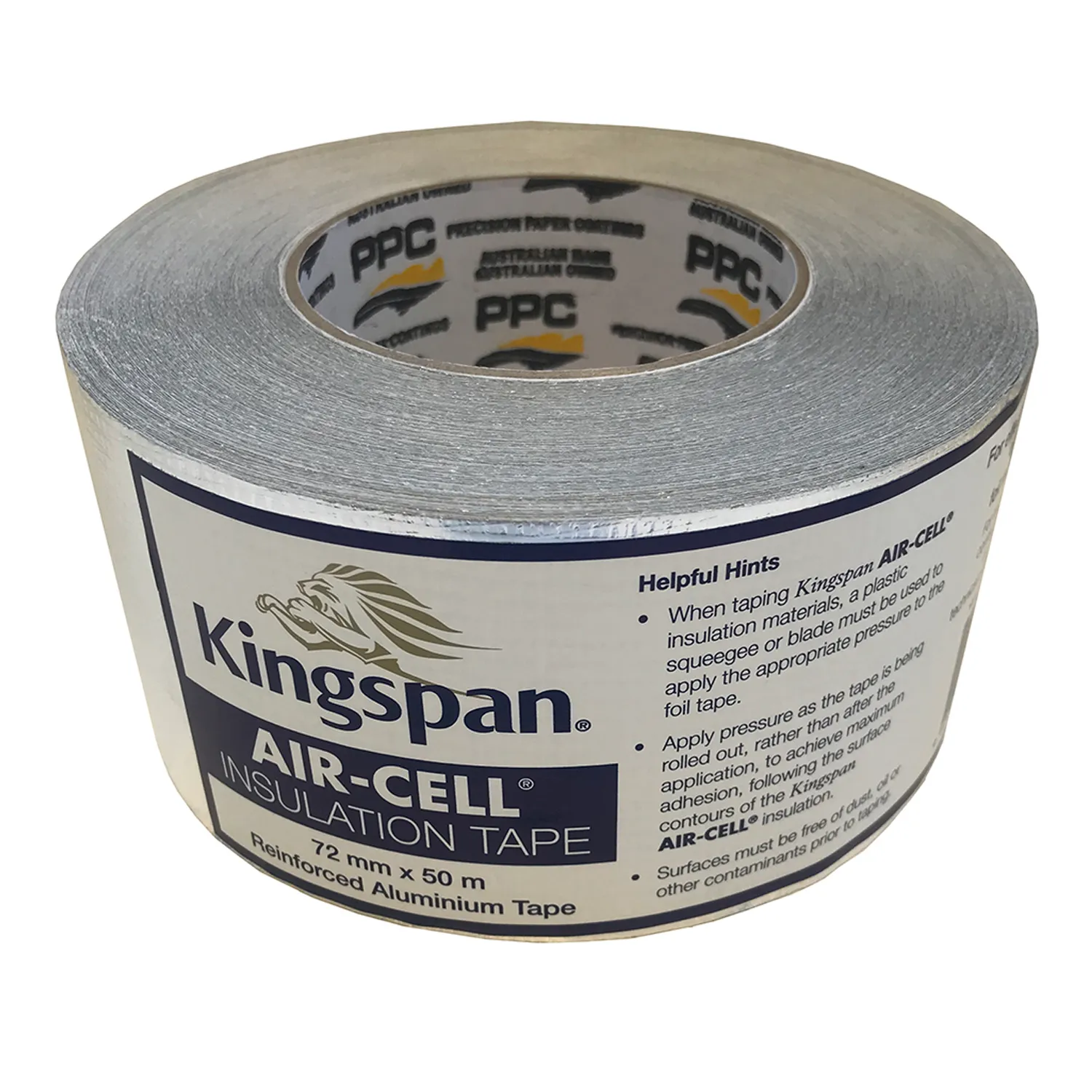 TFW006_01_01_32b5710fcda9a12a964090efbcdb400c9b417e42_TFW006_0 Kingspan® Air-Cell® Foil Insulation Tape Silver