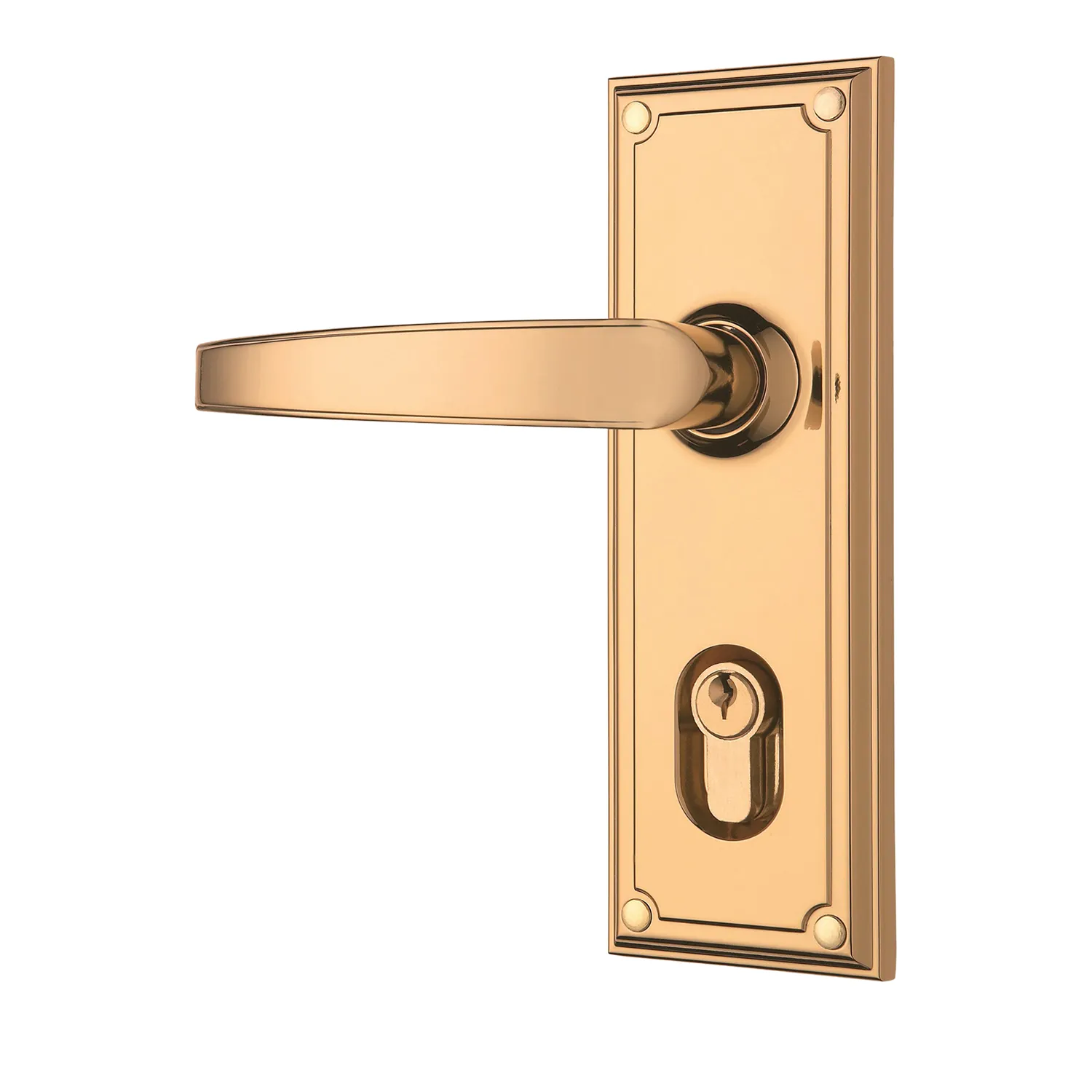 TLL8951_01_01_4fe4abbf12ccb84f5e6e4d6bf3592e8640183eb8_TLL8951_1 Gainsborough Trilock™ Traditional Entry Leverset Bright Goldtone