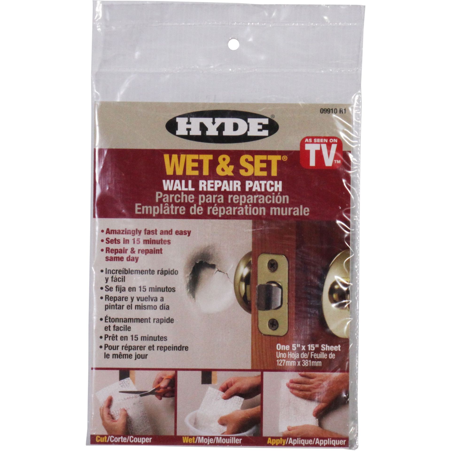 HYDE Wet & Set 30-Minute Repair Patch, Contractor Roll (09911