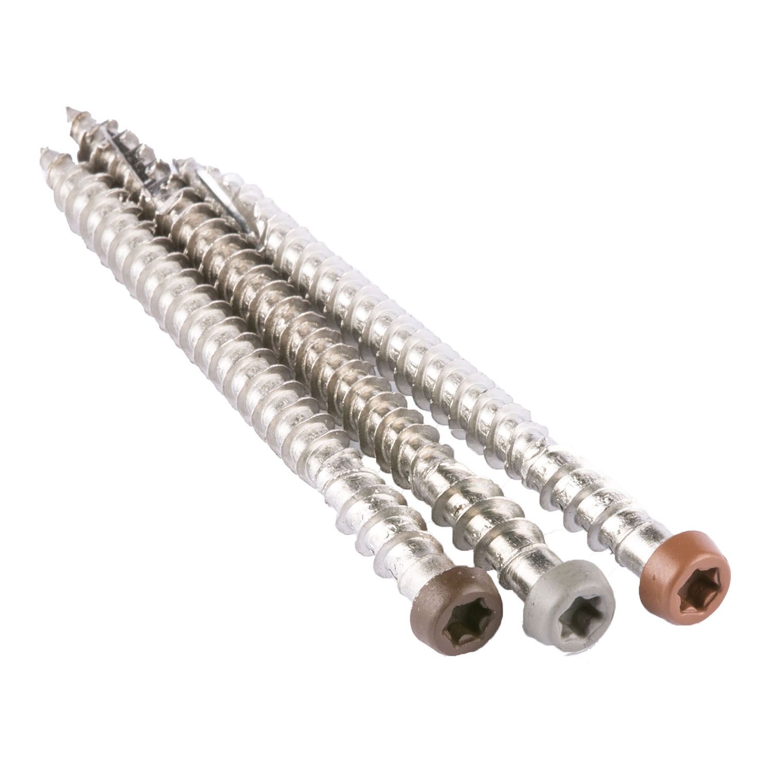 Trex® CapTor® XD Decking Screws Stainless Steel Dark Island Mist Bowens