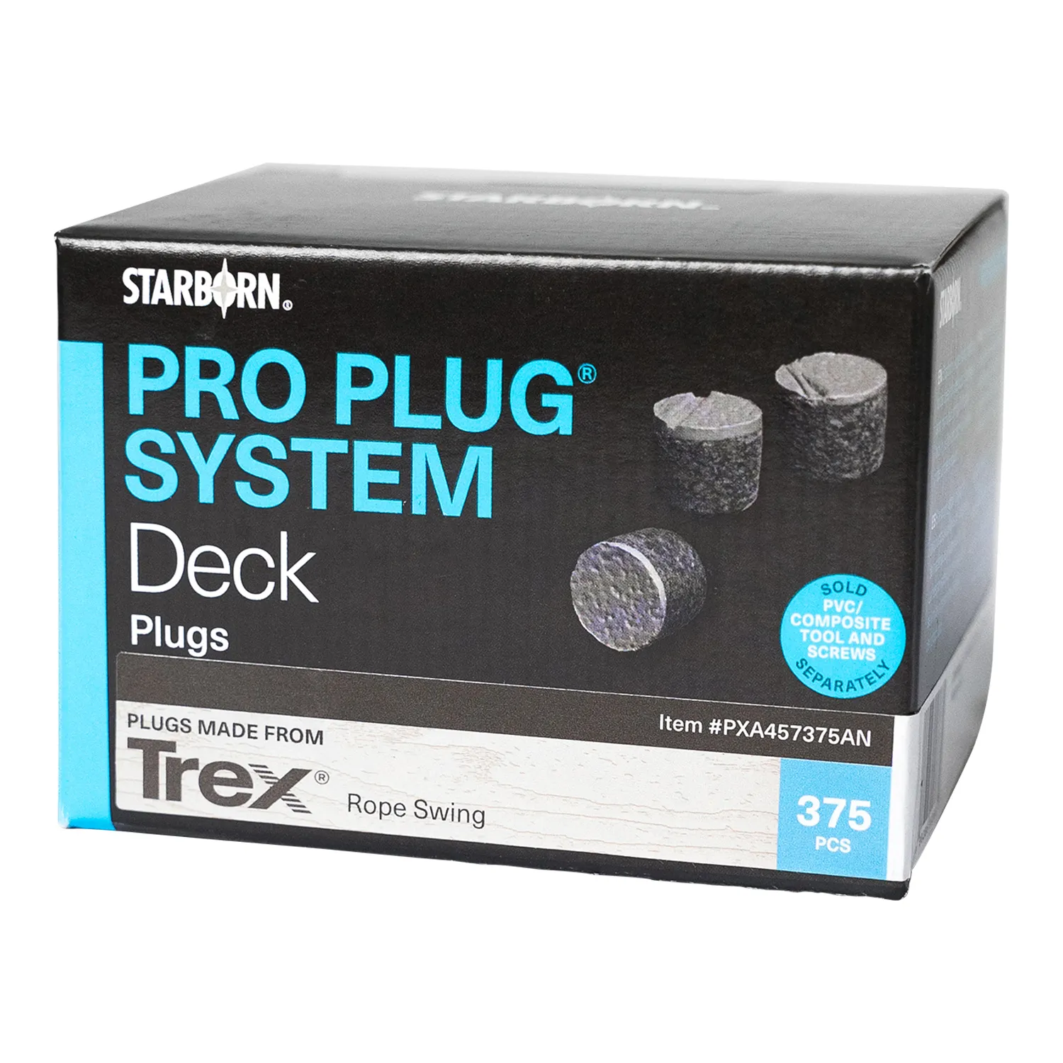Starborn Trex® Decking Pro Plug® Rope Swing