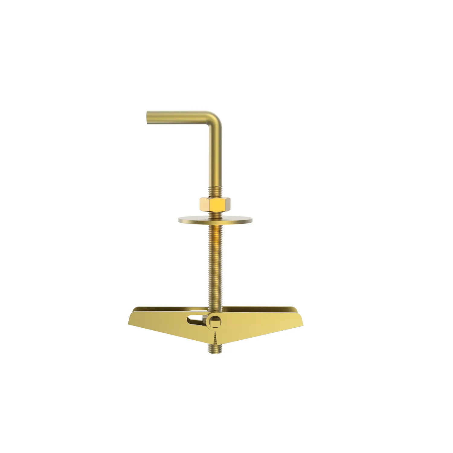 Bremick™ Spring Toggle Square Hook Zinc Yellow