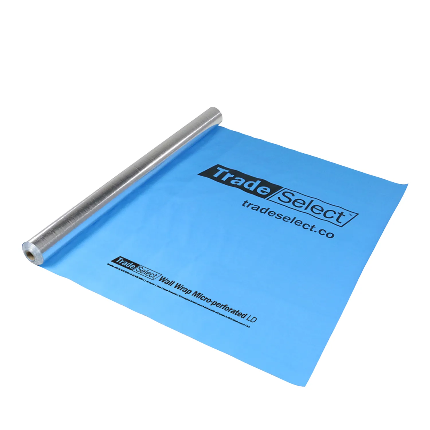 TSLD13B_01_01_1e307f38678e8ea0cb3808b21971ed5bfa940b62_TSLD13B_0 Ametalin SilverWrap™ Micro-Perforated Light Duty Wall Insulation