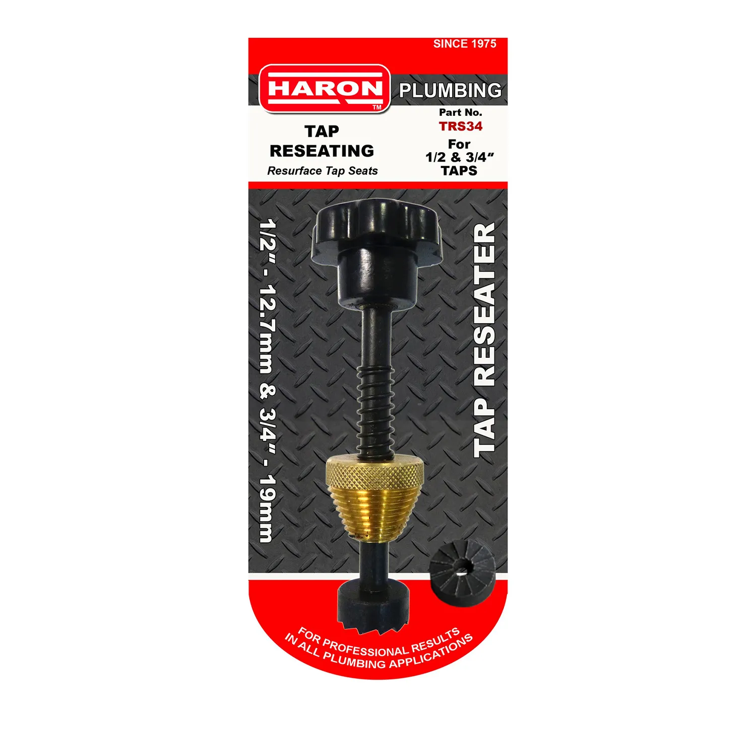 Haron™ Tap Reseater Tool suits 1/2"& 3/4" Tap