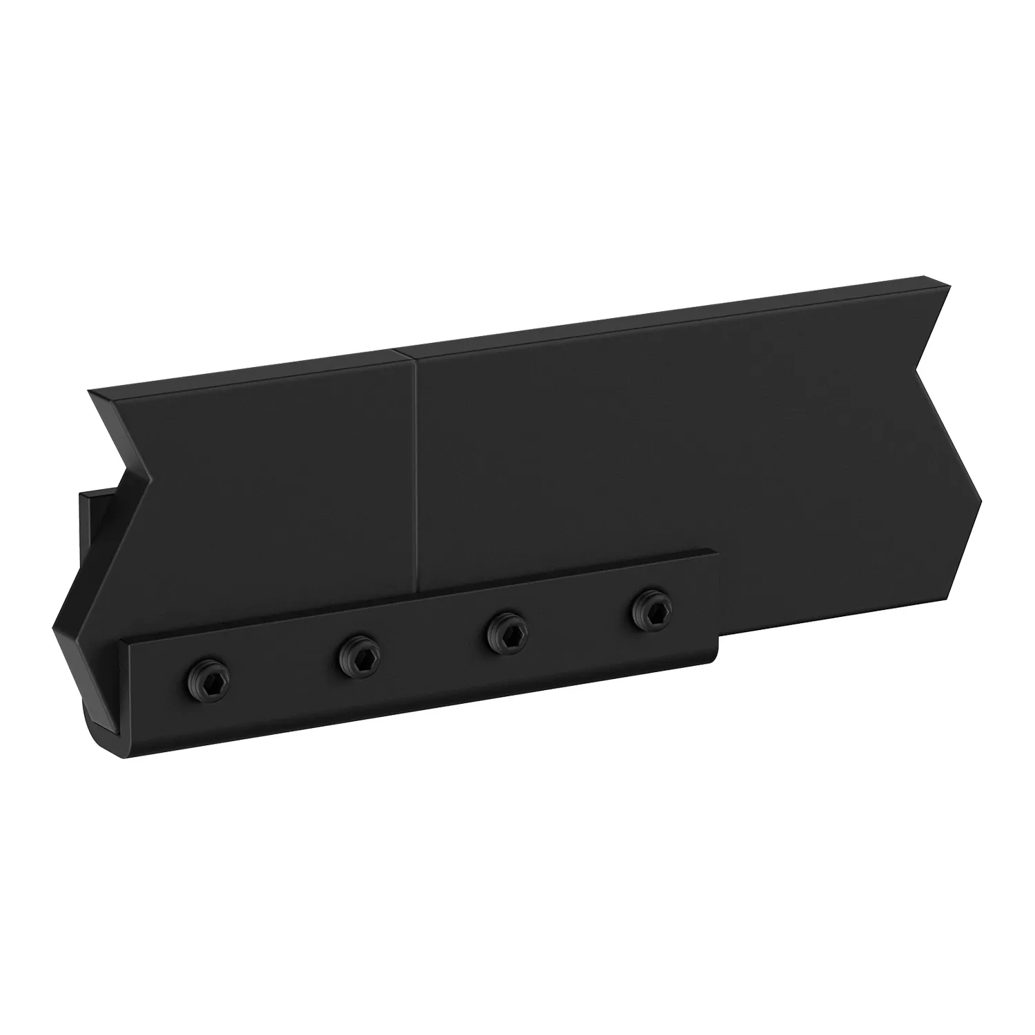TT269BK_01_01_261c41e34f85dd0e599acde341c86c473e13602d_Track_Joiner_Black Cowdroy Barn Door Track Joiner Black