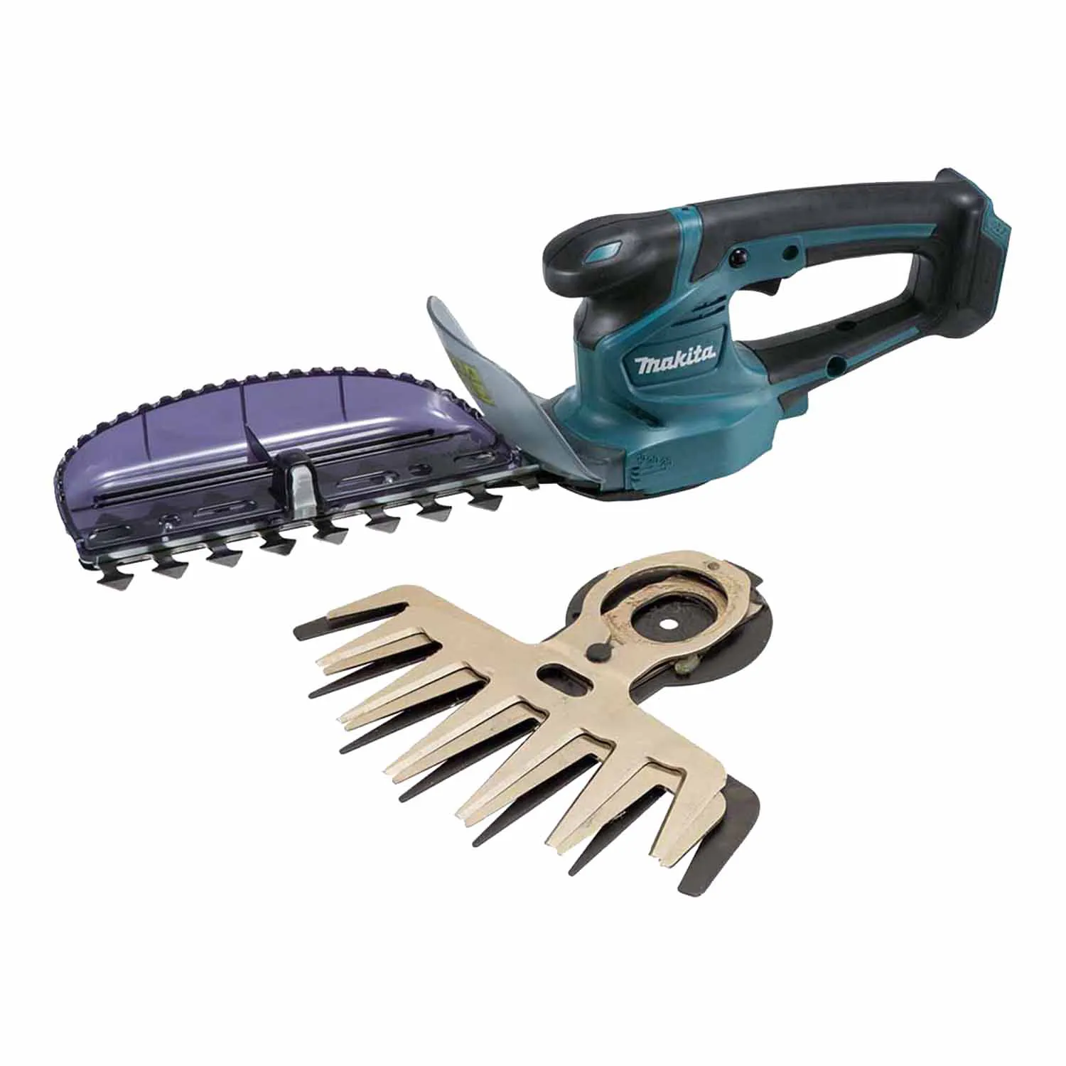 UH201DZX_01_01_56d40ba3c50199c35426ef7f00406f7ef1ef087a_UH201DZX Makita® 12V Hedge Trimmer with Grass Shear Blade
