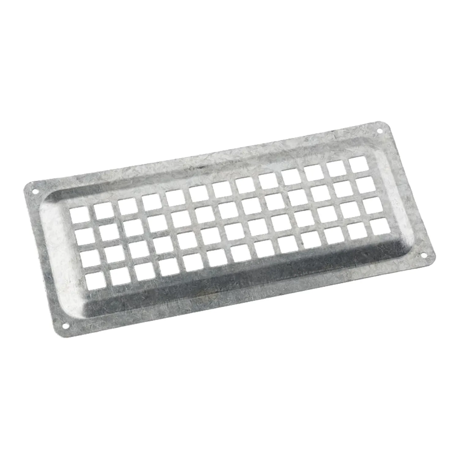 Vuetrade Galvanised Flat Face Punched Brick Vents