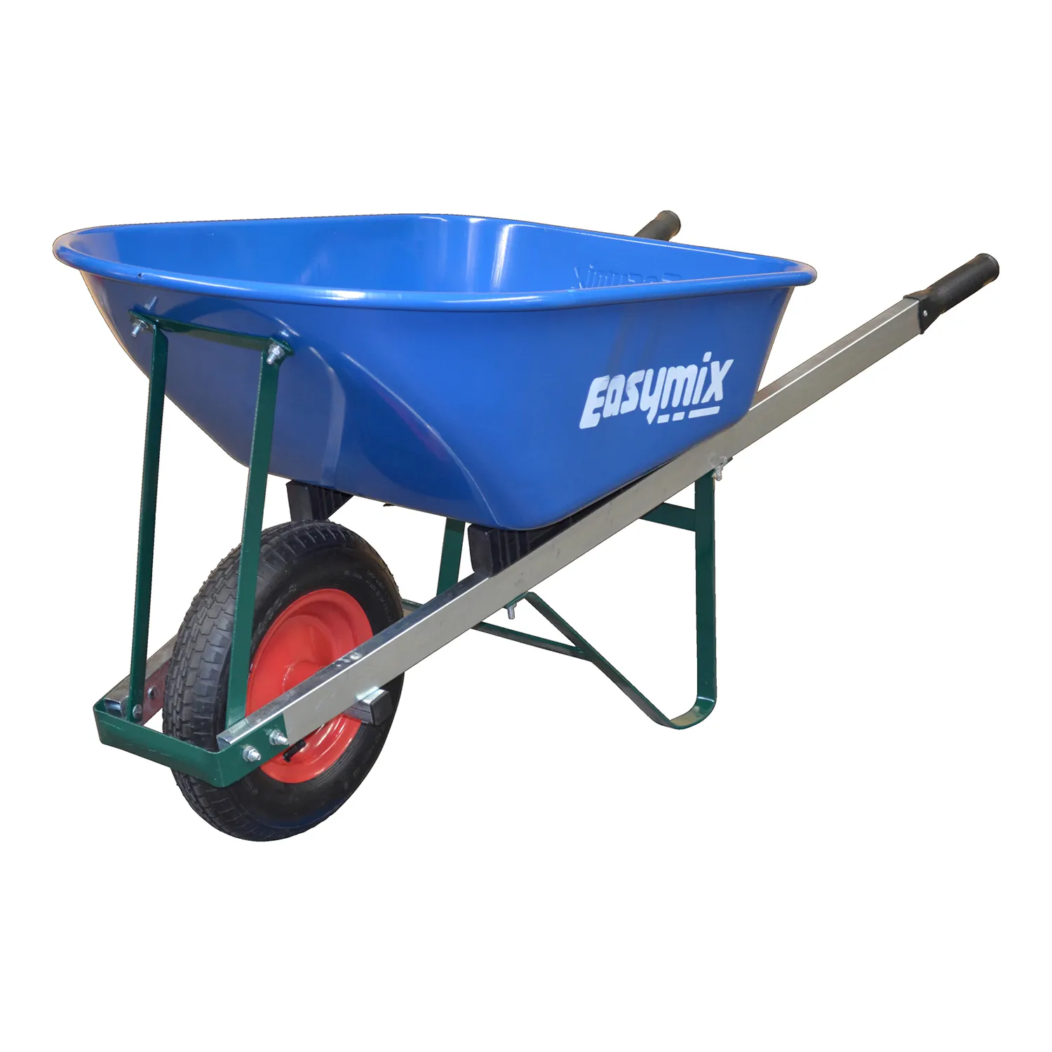 Easymix Handyman Wheelbarrow Steel Tray Blue