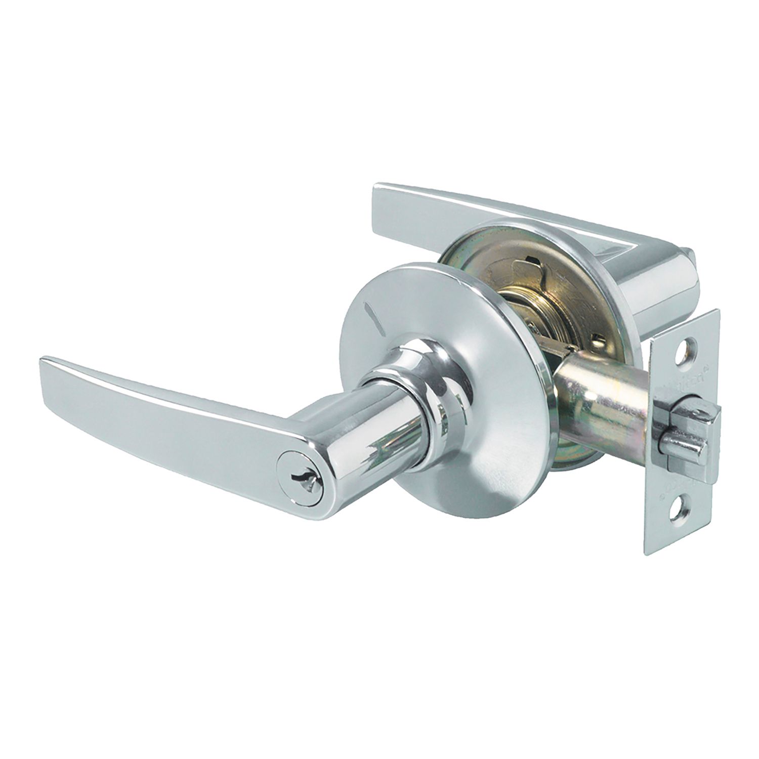 Whitco® Bevel Entry Leverset Chrome Plate Bowens