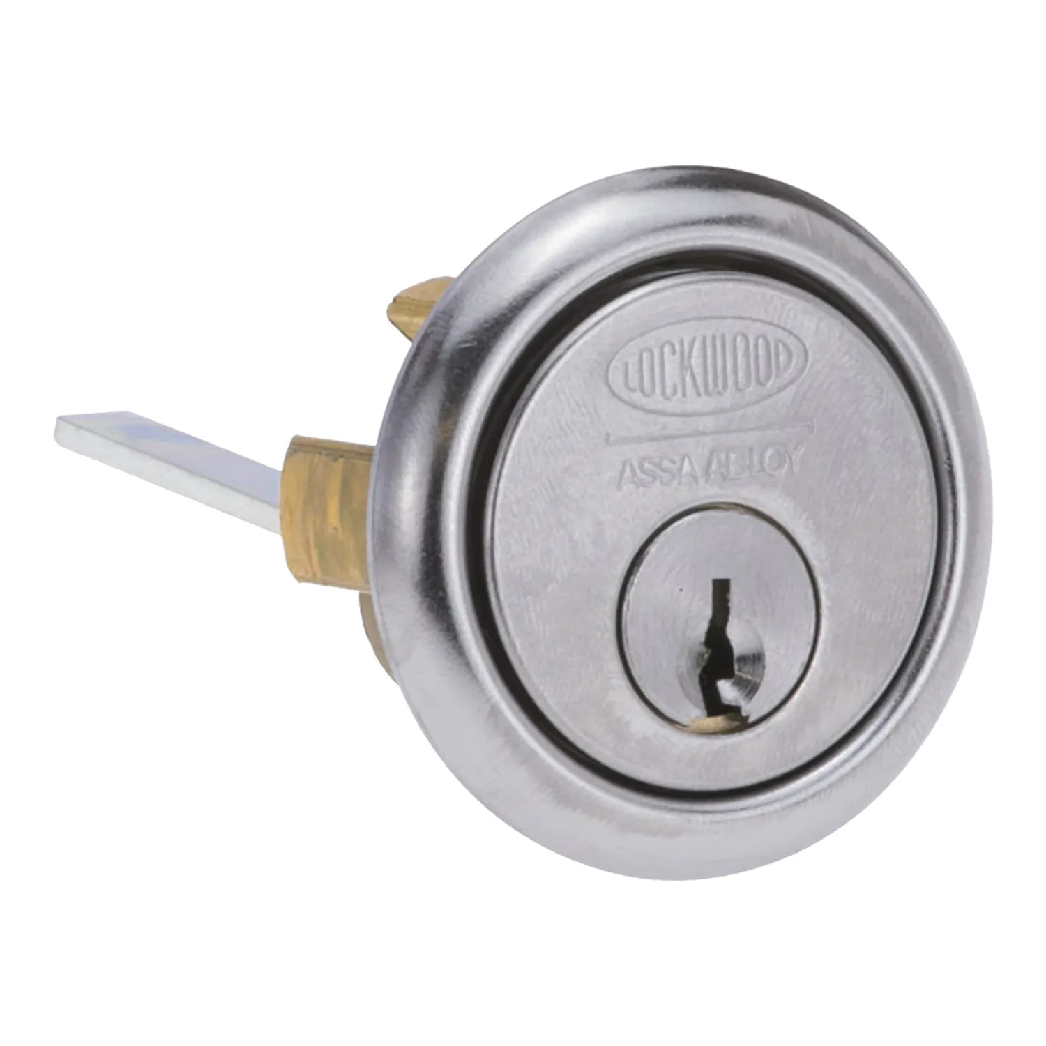 Whitco® External Rim Cylinder Polished Brass