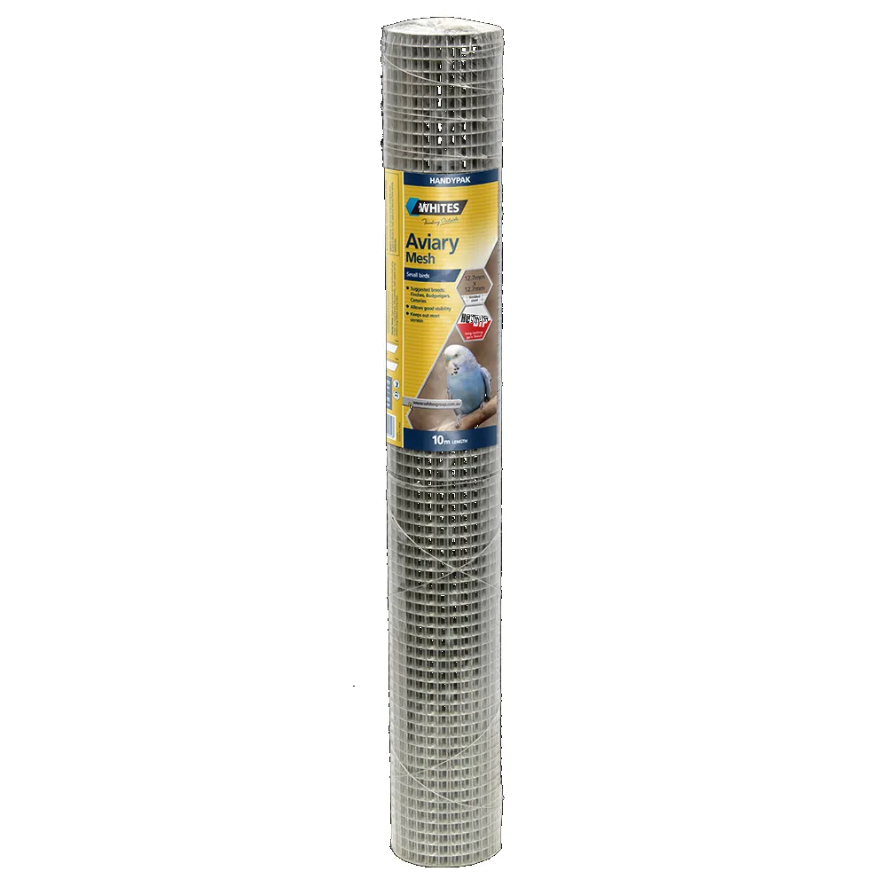 WW20951_01_01_205f31dee8de1f6cd5cd835e5d19c8e61768d2c7_WW20951_1 Whites® Aviary Mesh for Small Birds Galvanised 10m