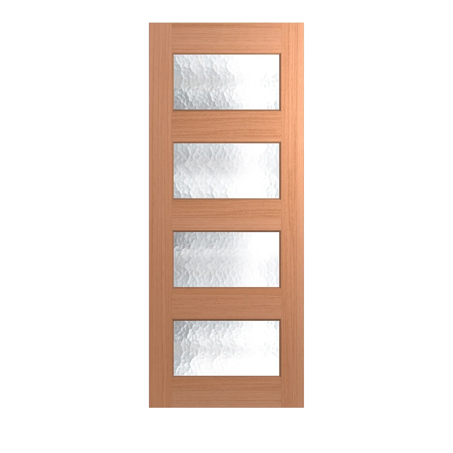 Hume Pivot Entrance Door Savoy XS24 SPM Veneer BAL12.5 Cathedral with Fittings