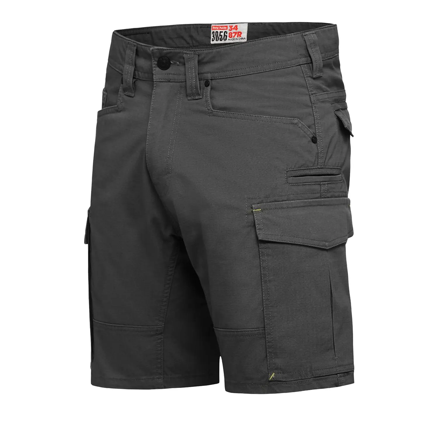 Hard Yakka Men’s 3056 Ripstop Cargo Shorts Charcoal