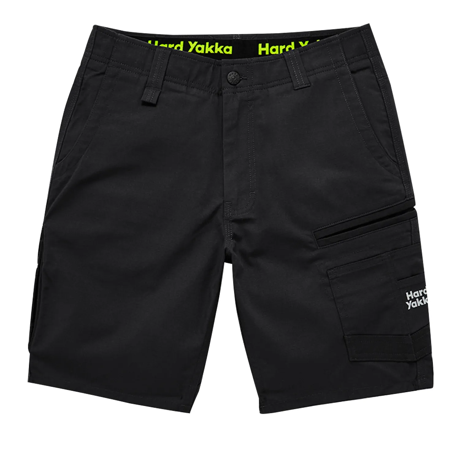 Hard Yakka Women’s Raptor Mid Shorts Black
