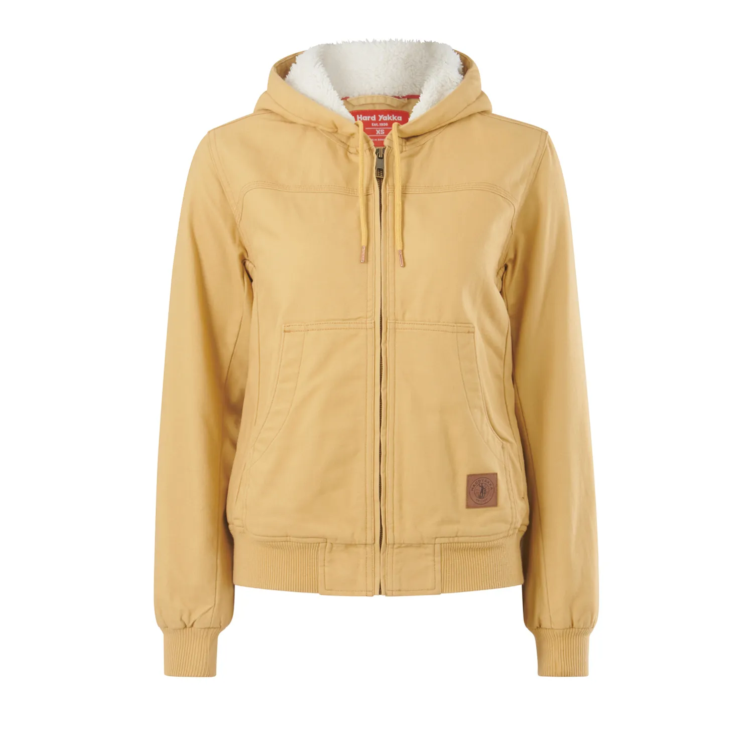 Y08422HONXL_01_01_7bd1e61d9b6f70fe6b6f166bff5377ec6b8d5882_Y08422_HONEY_1 Hard Yakka Women’s Bomber Jacket Honey