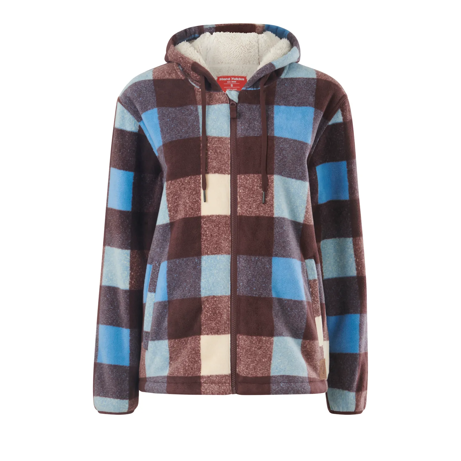 Y085222XLMC_01_01_b47aa7fbef192fad515f1e614647b34f2d54a0f0_Y08522_MCK_1 Yard Hakka Women’s Checked Zoodie Mocha Check