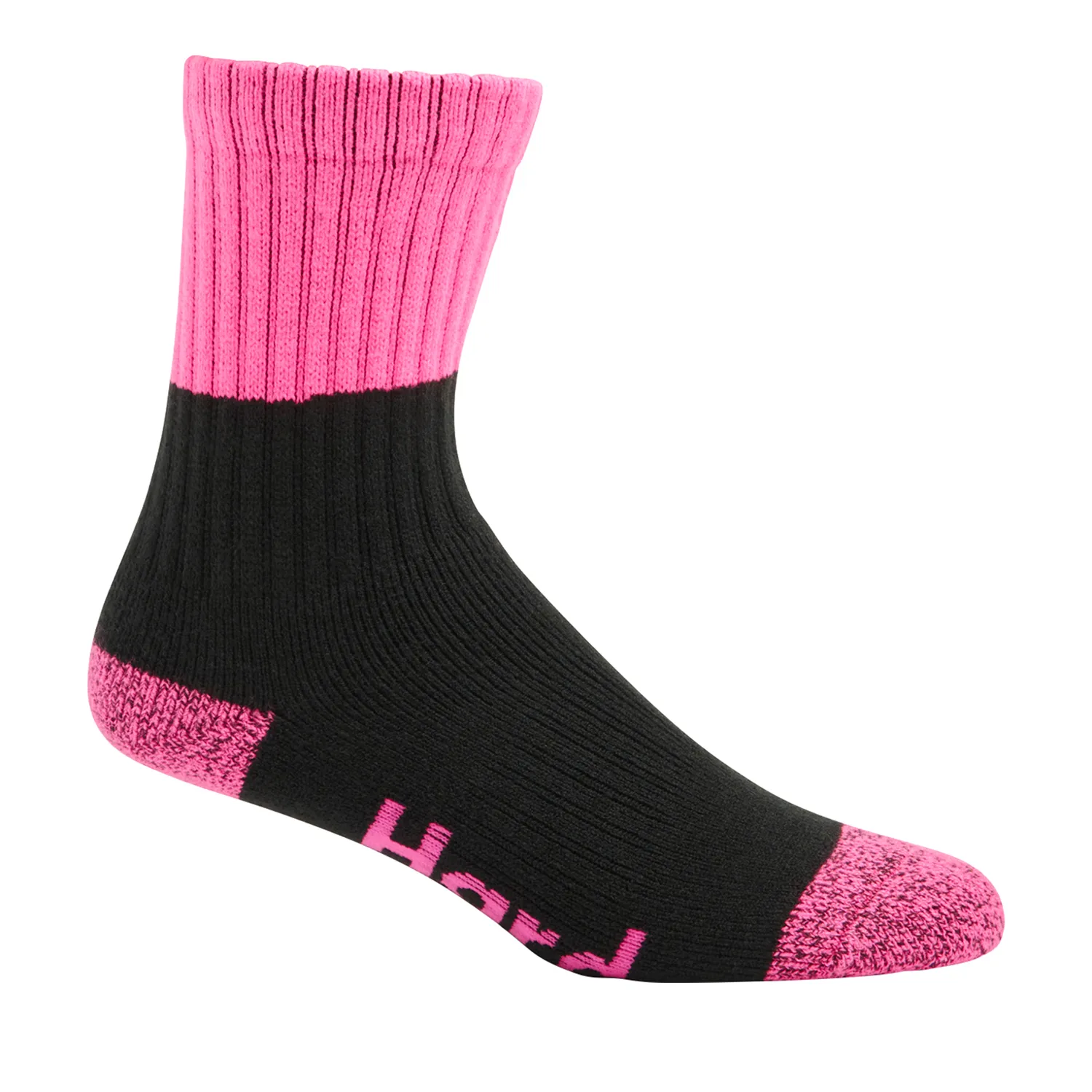 Y20013_01_01_bbff11a2990d00758e309250107a63338928d976_Y20013_MLT_1 Hard Yakka Women's Core Hi Vis Work Crew Sock Multi Colour