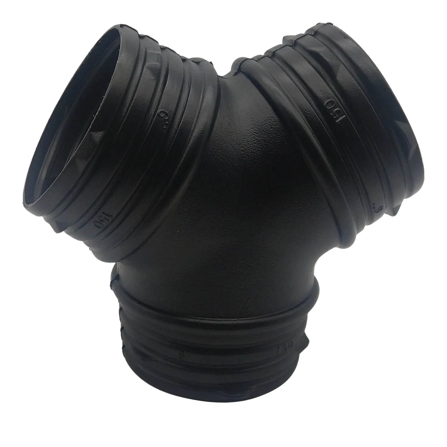 Alpine Ventilation Y Piece Connector Black
