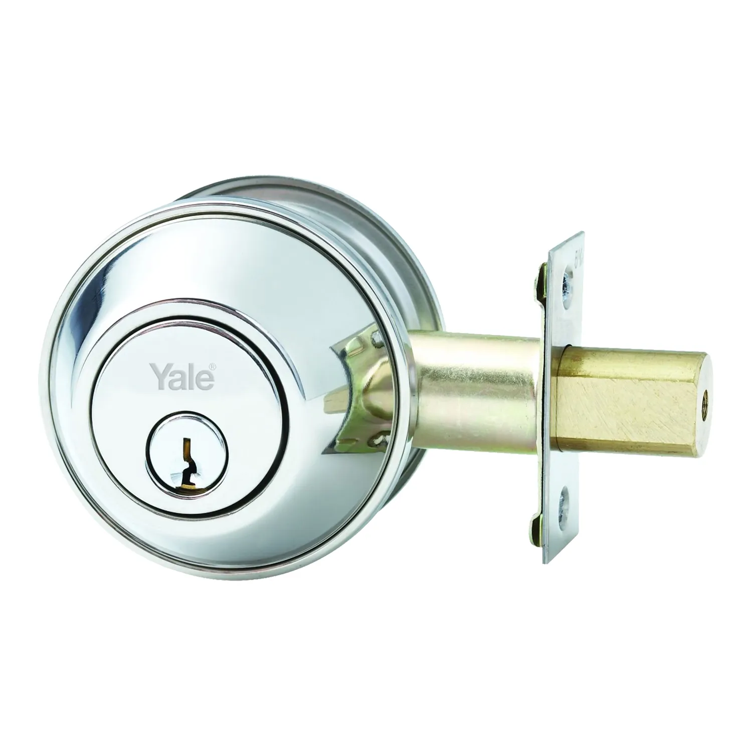 Yale® Deadbolt Satin Chrome