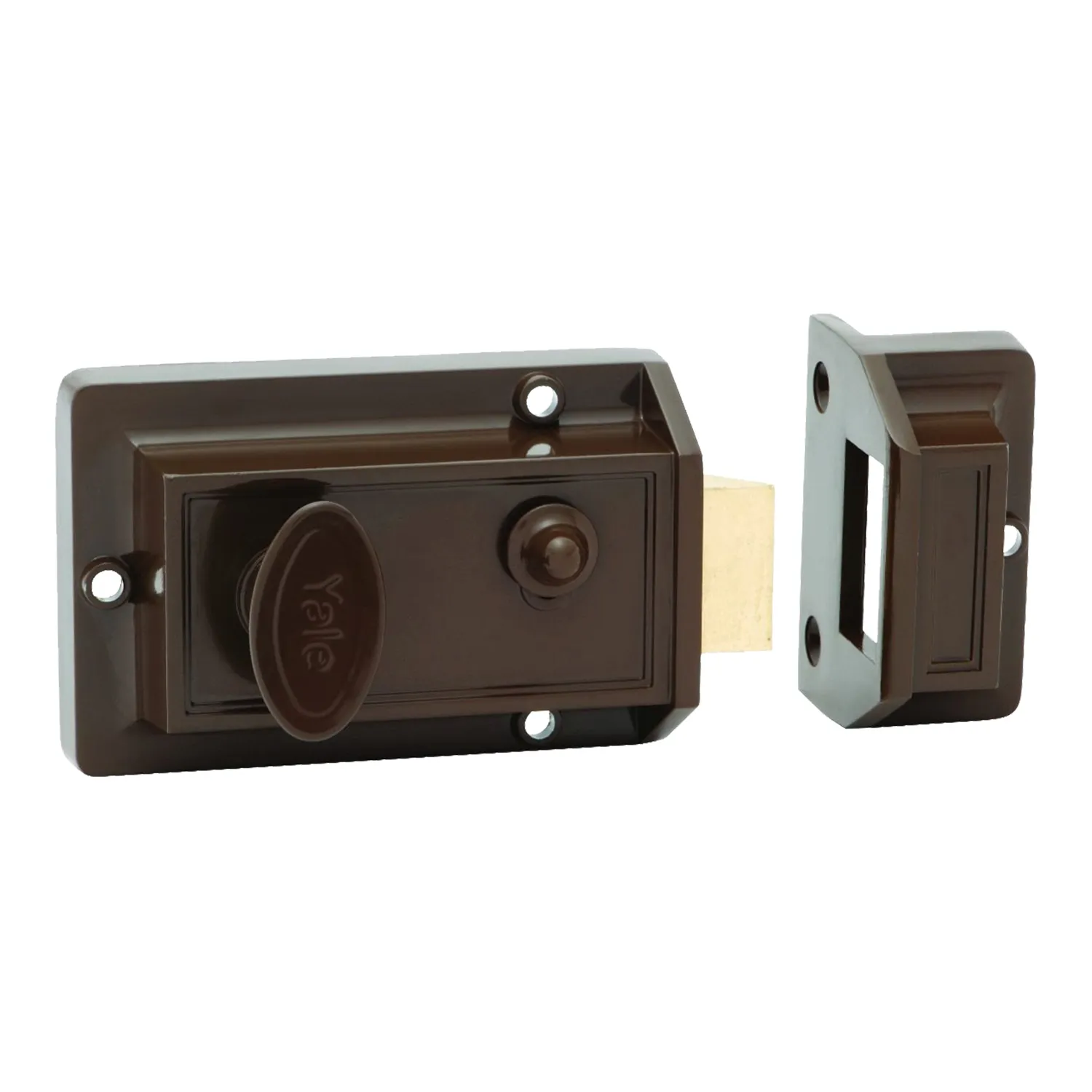 Yale® Nightlatch Brown