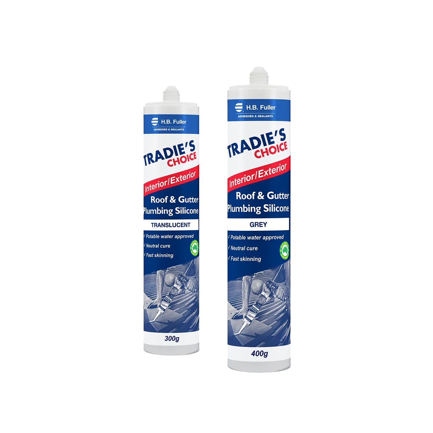 H.B. Fuller® Tradie's Choice Roof & Gutter Silicone