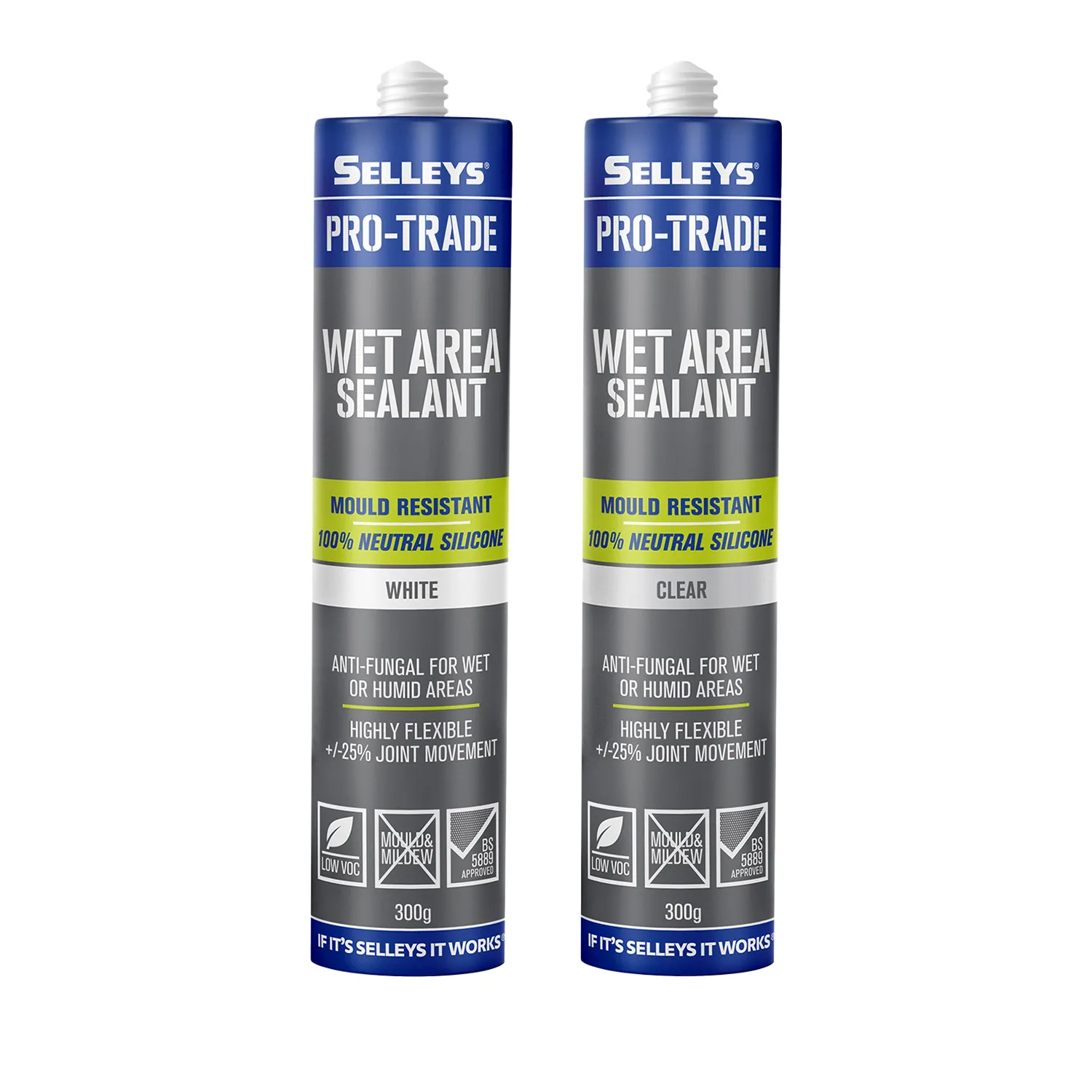 Selleys® Pro Trade Wet Area Silicone