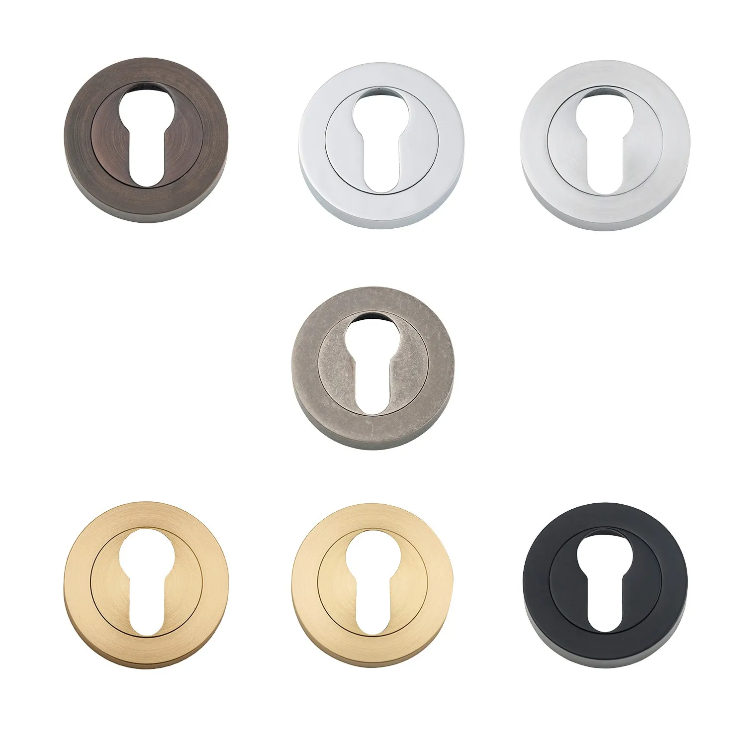 Parent_9301 Iver Euro Cylinder Round Escutcheon