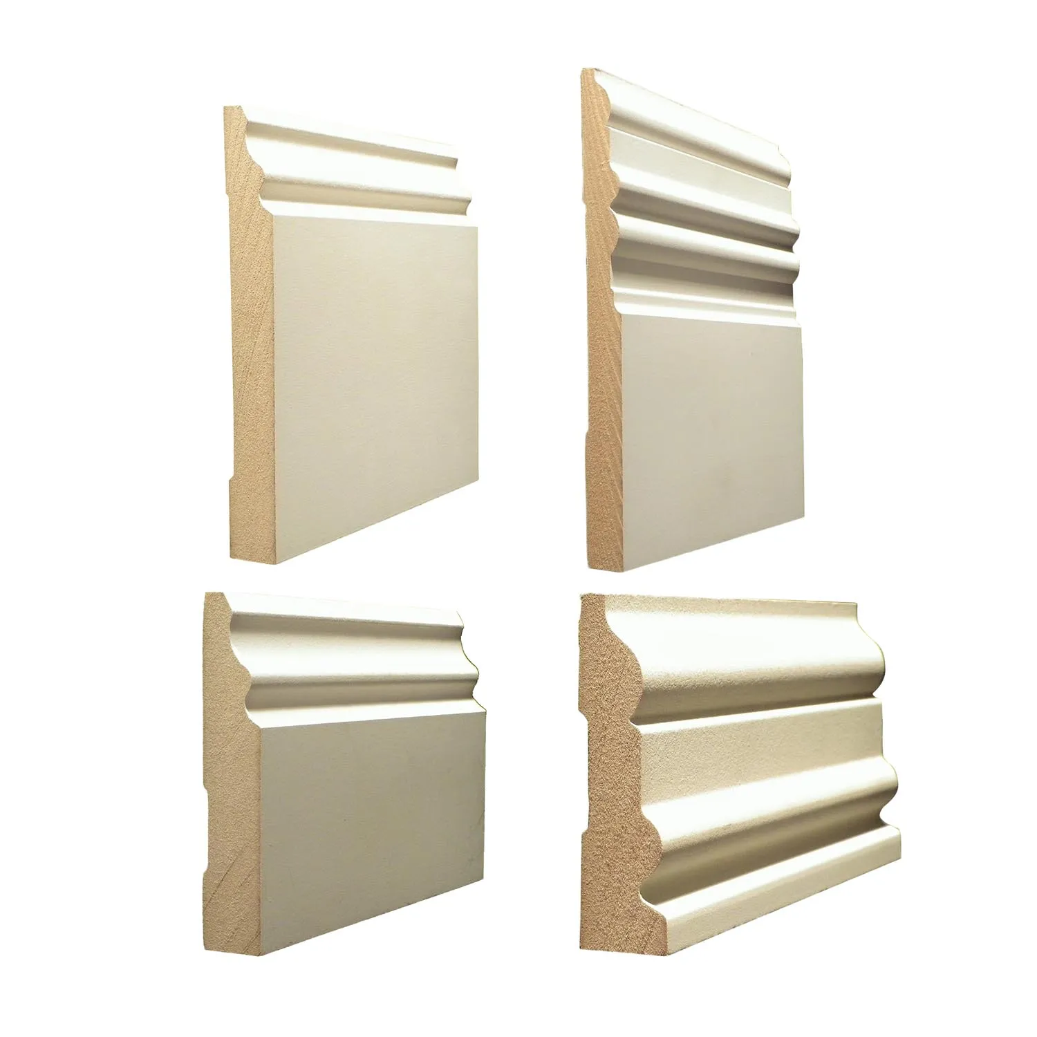 Period Timber MDF Architrave & Skirting Colonial Primed