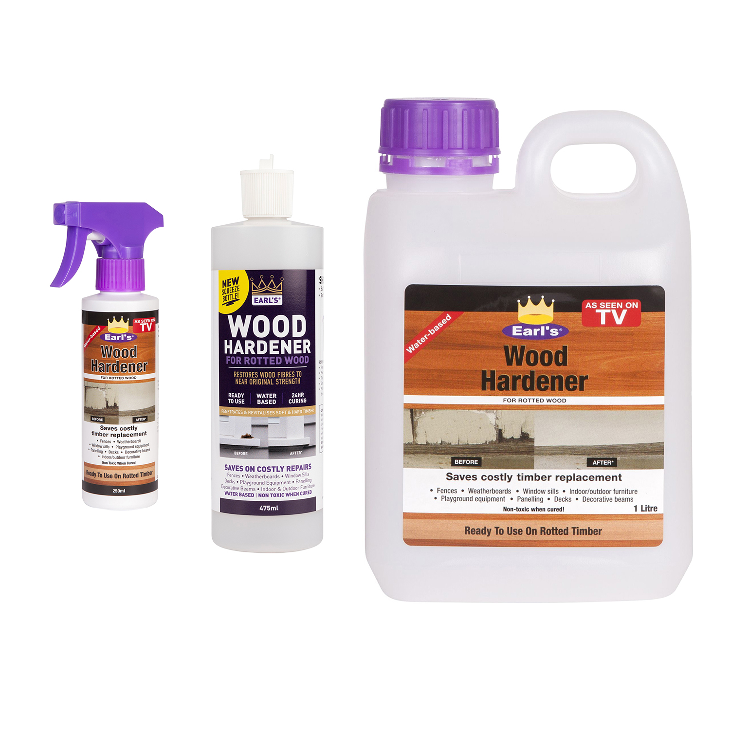 Earls'® Wood Hardener Bowens