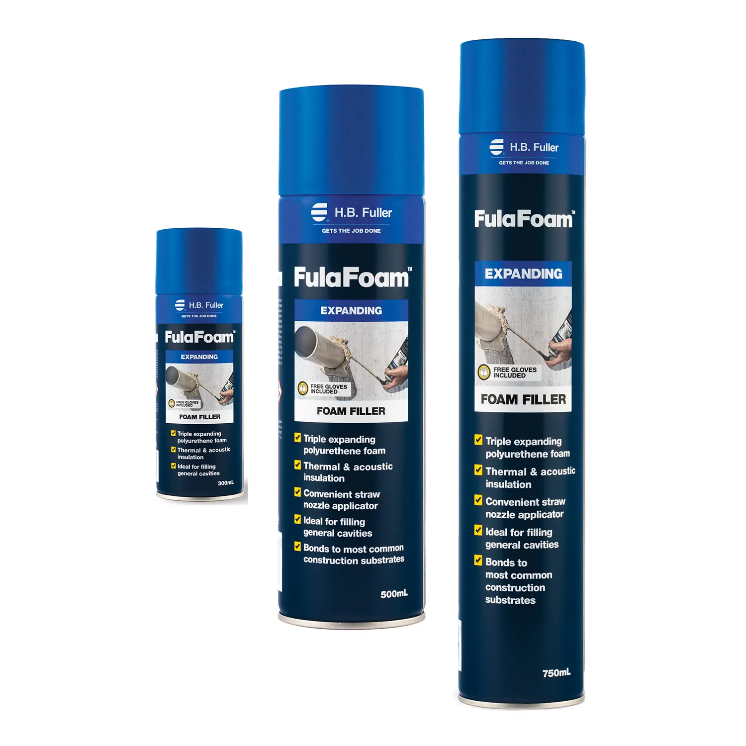 H.B. Fuller® FulaFoam™ Triple Expanding Foam